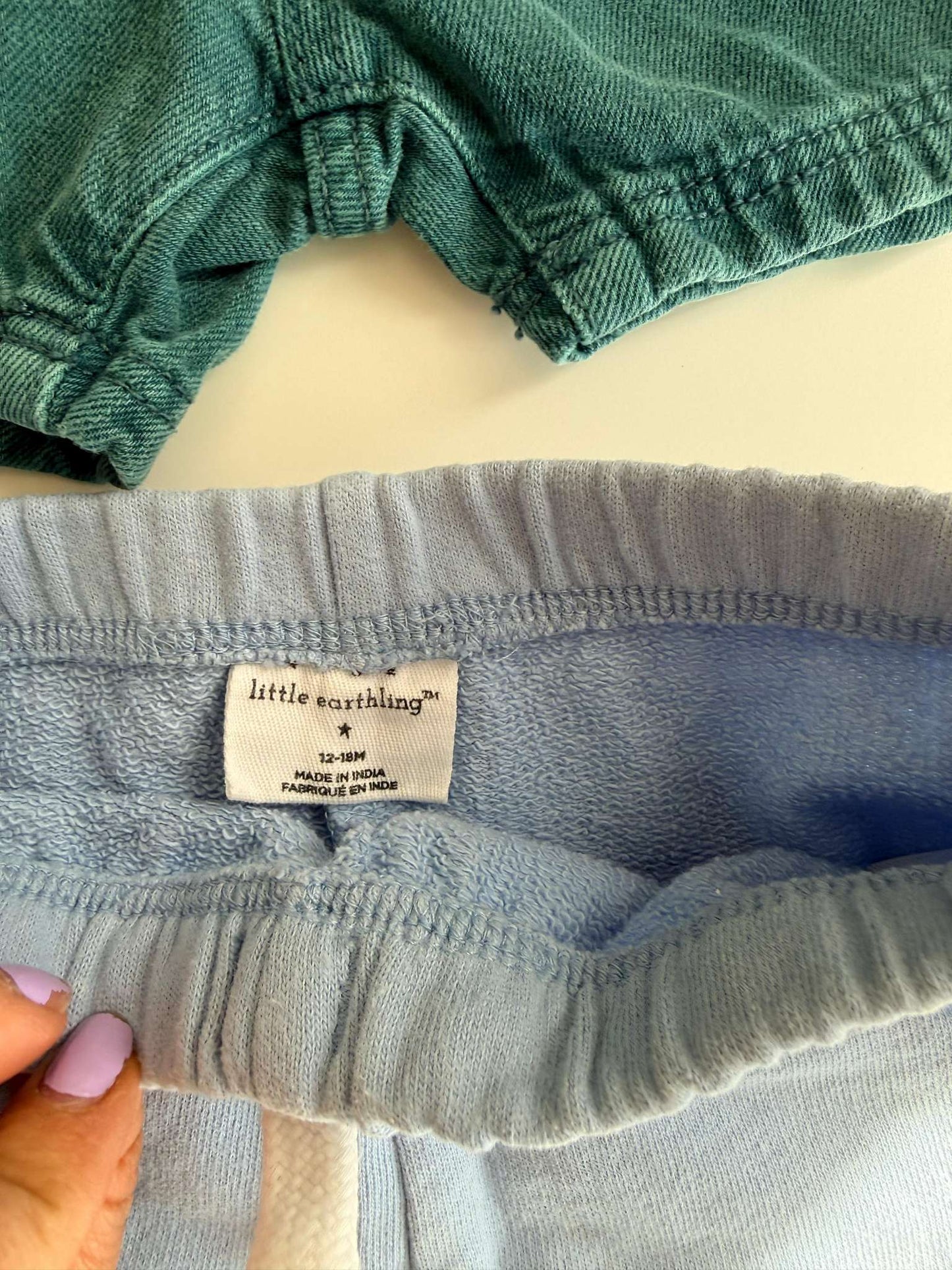 Toddler Shorts Set (2) - 12-18 Months, Kids 18 Month (12-18M)