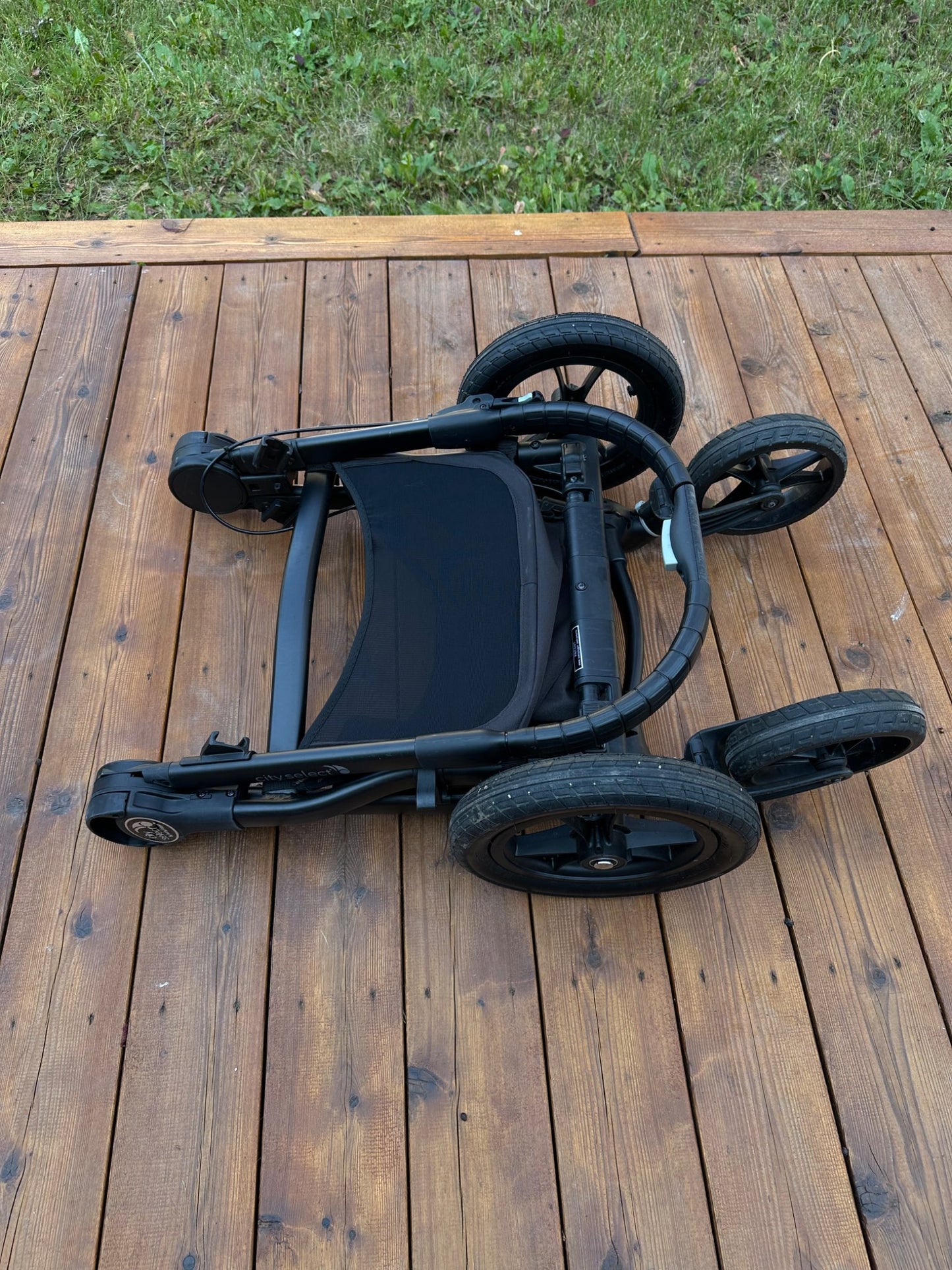 Baby Jogger City Select Double Stroller – All Black