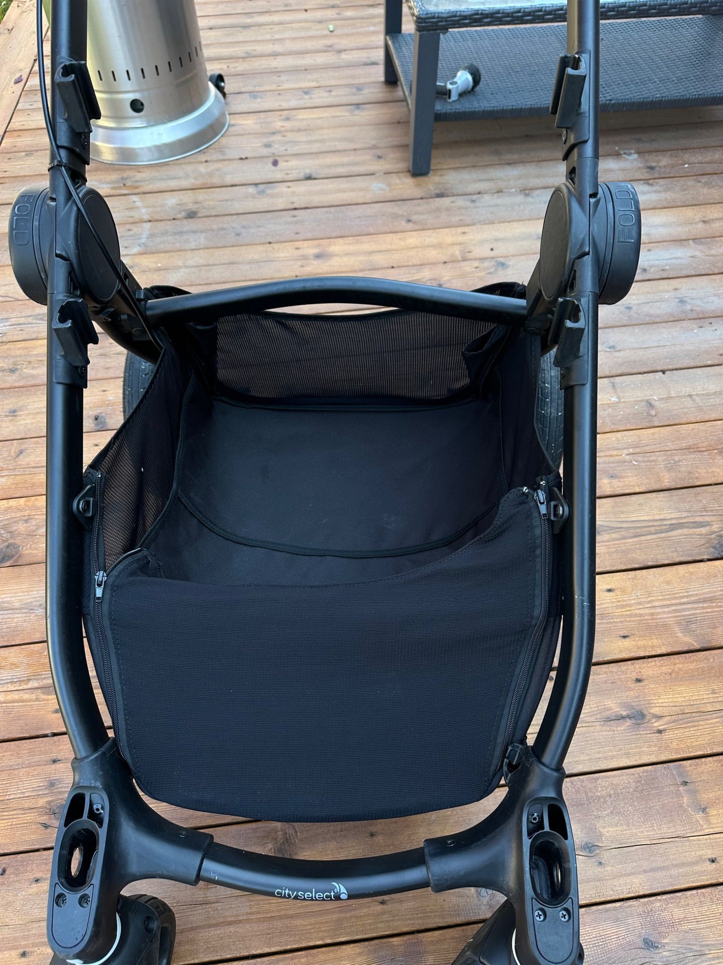 Baby Jogger City Select Double Stroller – All Black