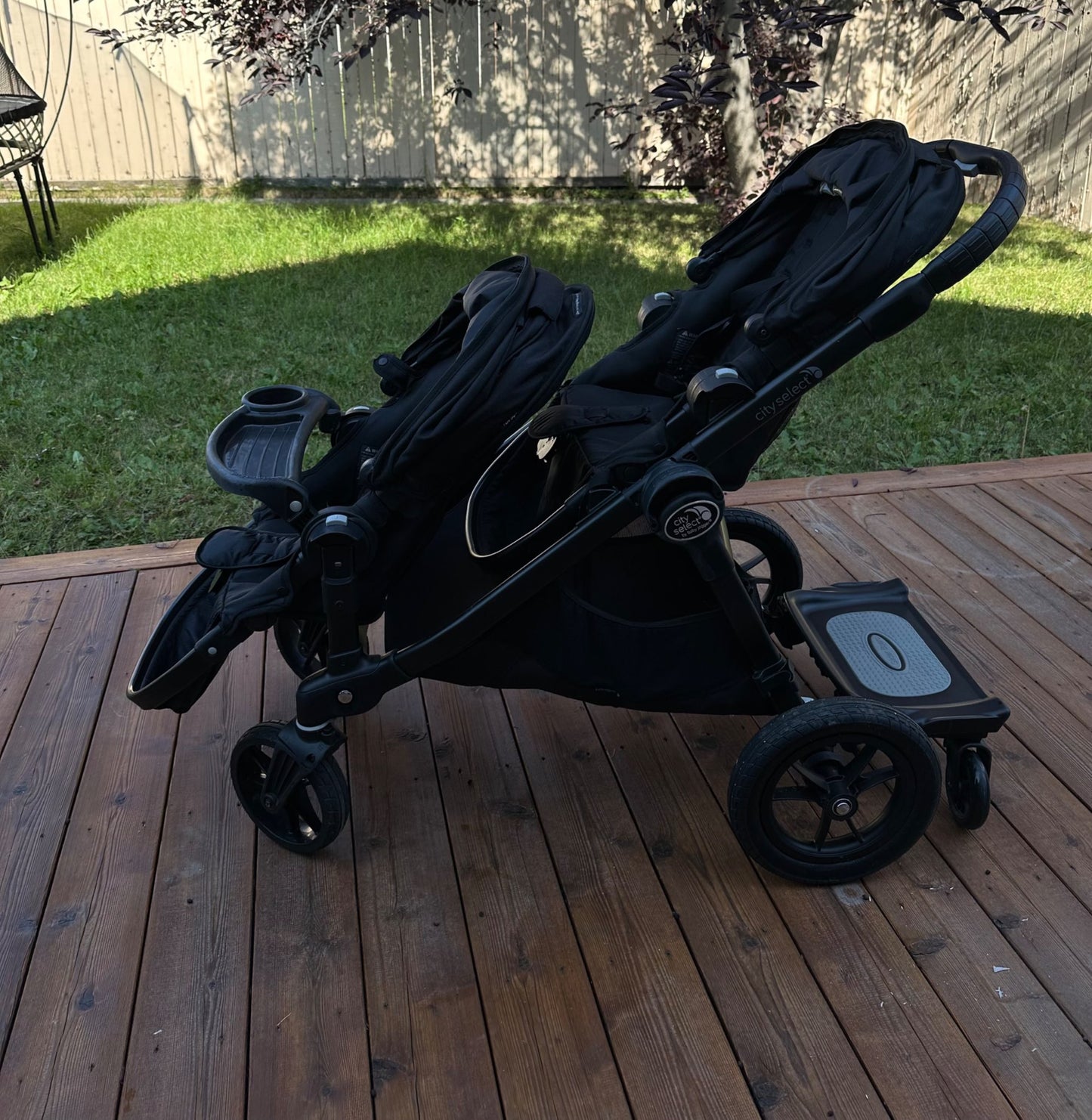 Baby Jogger City Select Double Stroller – All Black