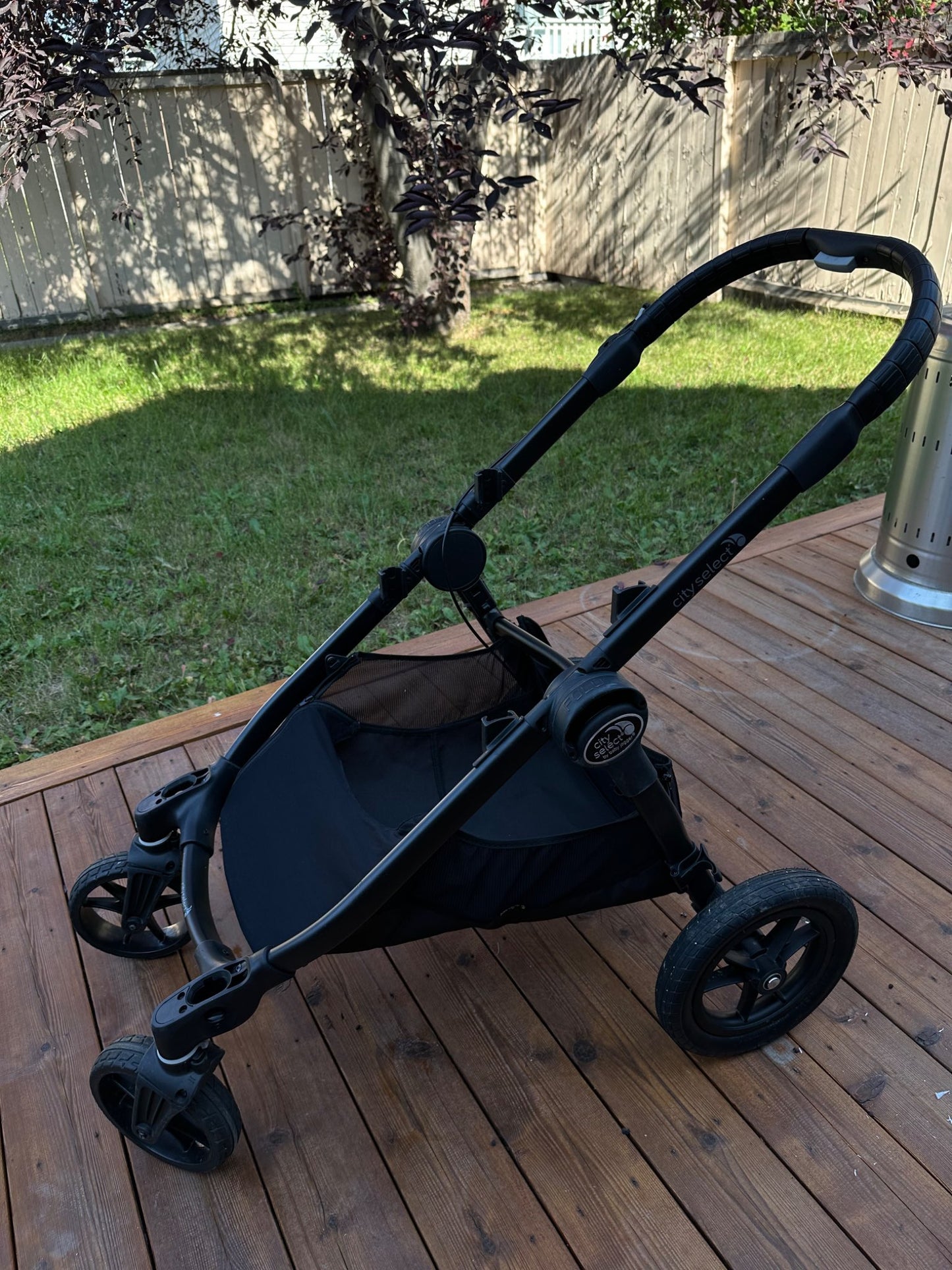 Baby Jogger City Select Double Stroller – All Black