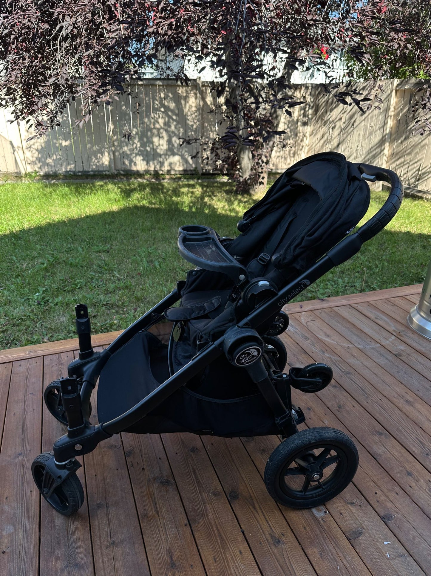 Baby Jogger City Select Double Stroller – All Black