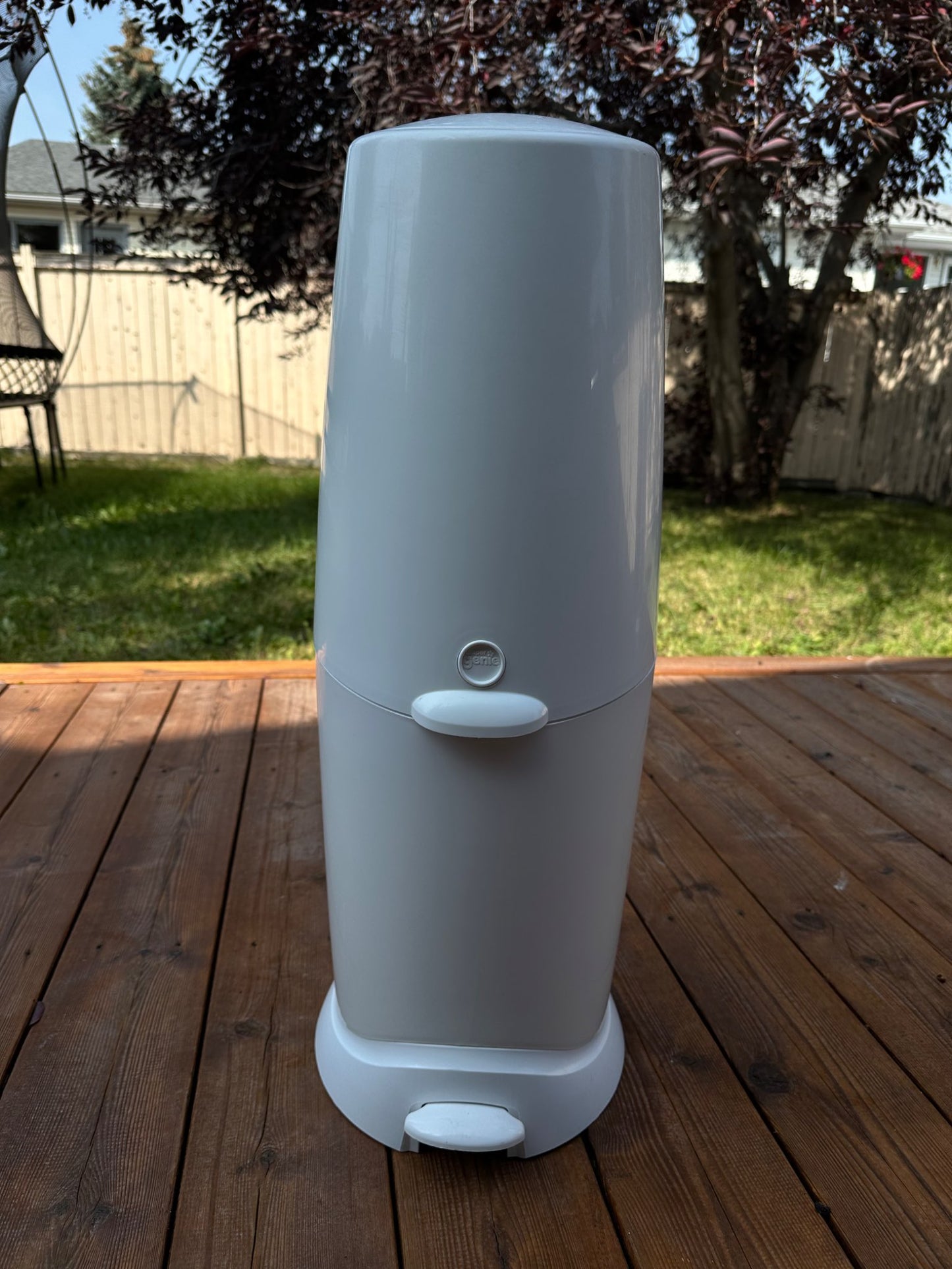 White Diaper Genie Elite