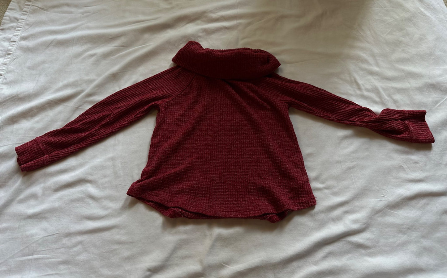 Old Navy red turtle neck top, Kids 5/5T
