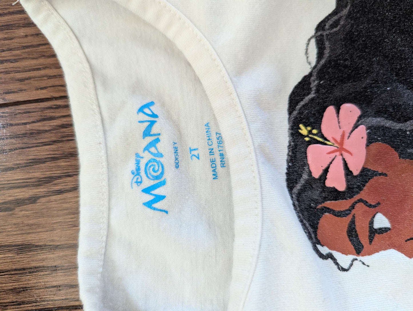 2 piece Moana outfit , Kids 2T