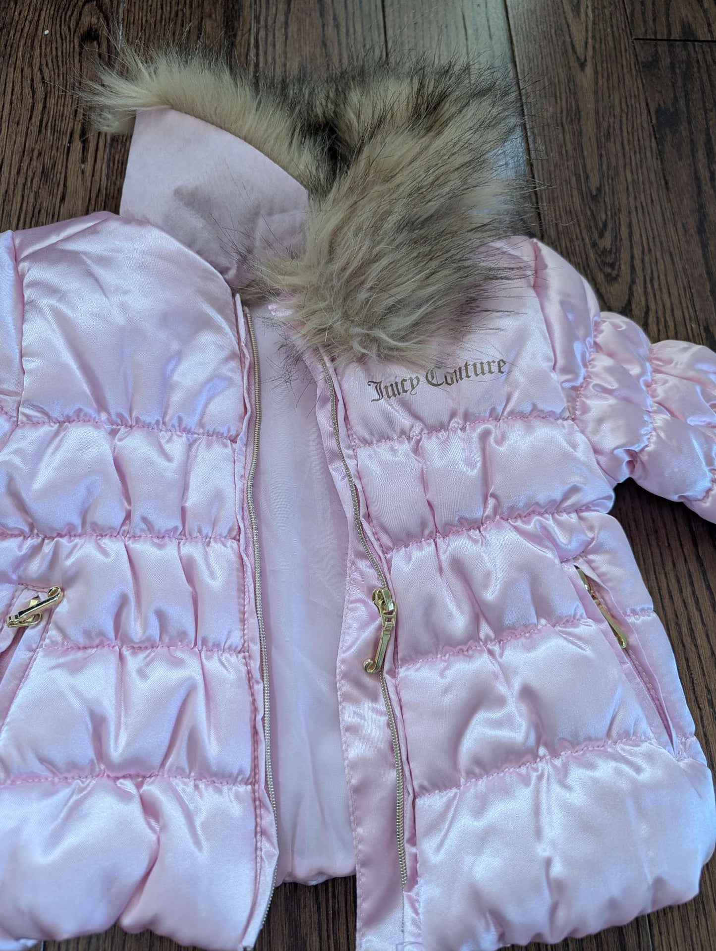 Juice couture puffy winter coat , Kids 12 Month (9-12M)