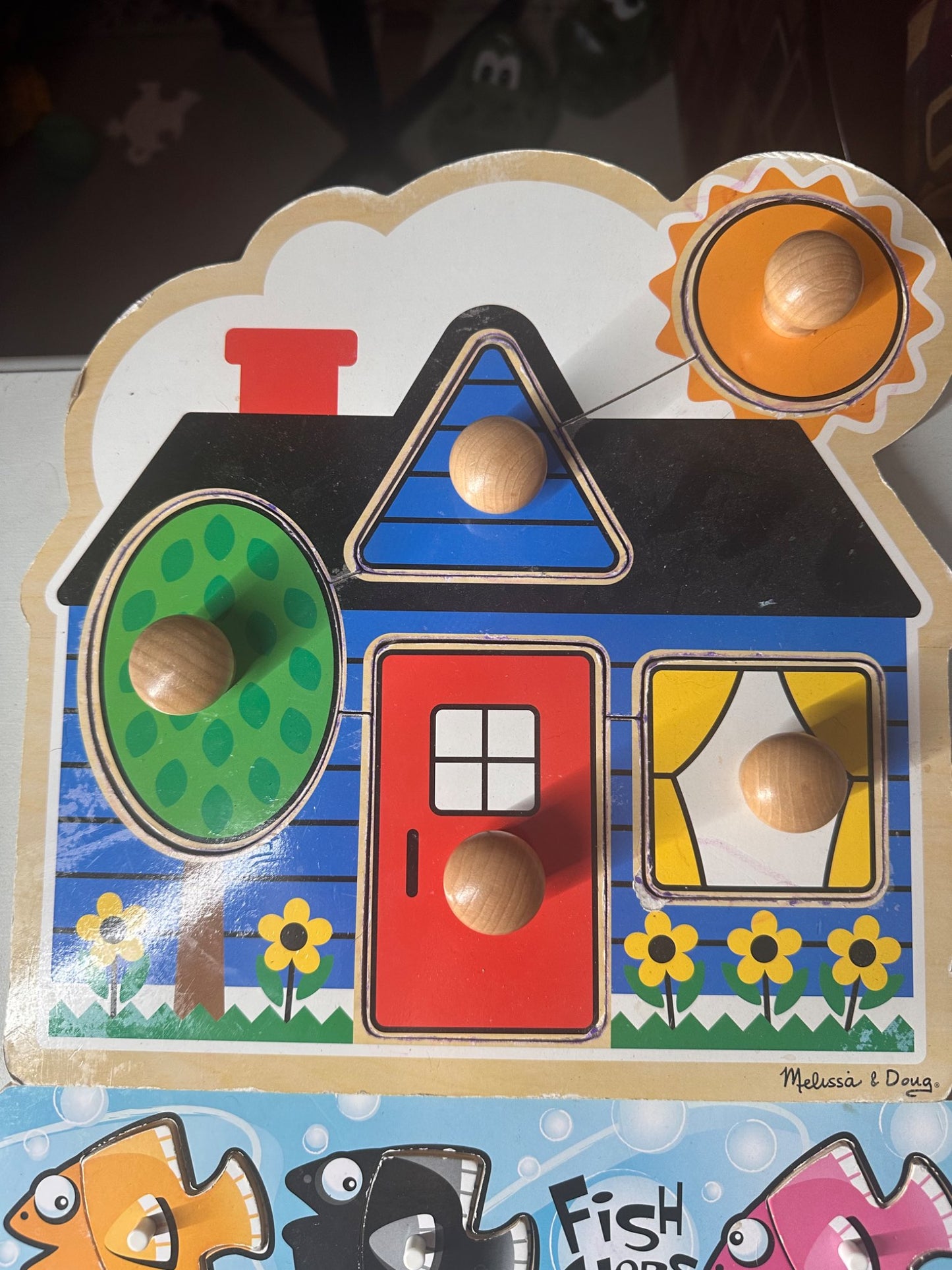 Wooden puzzle lot