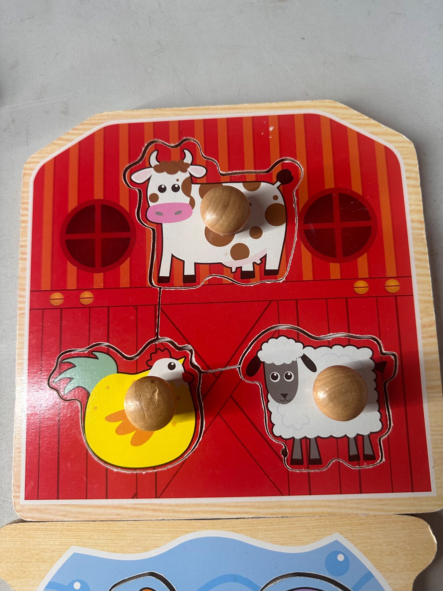 Wooden puzzle lot