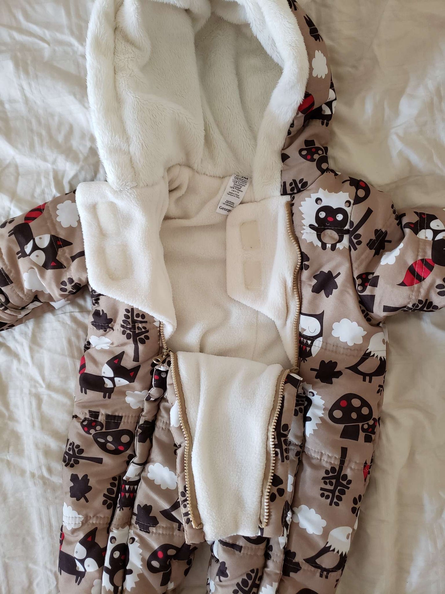 0-3 mp bunting suit , Kids 3 Month (0-3M)