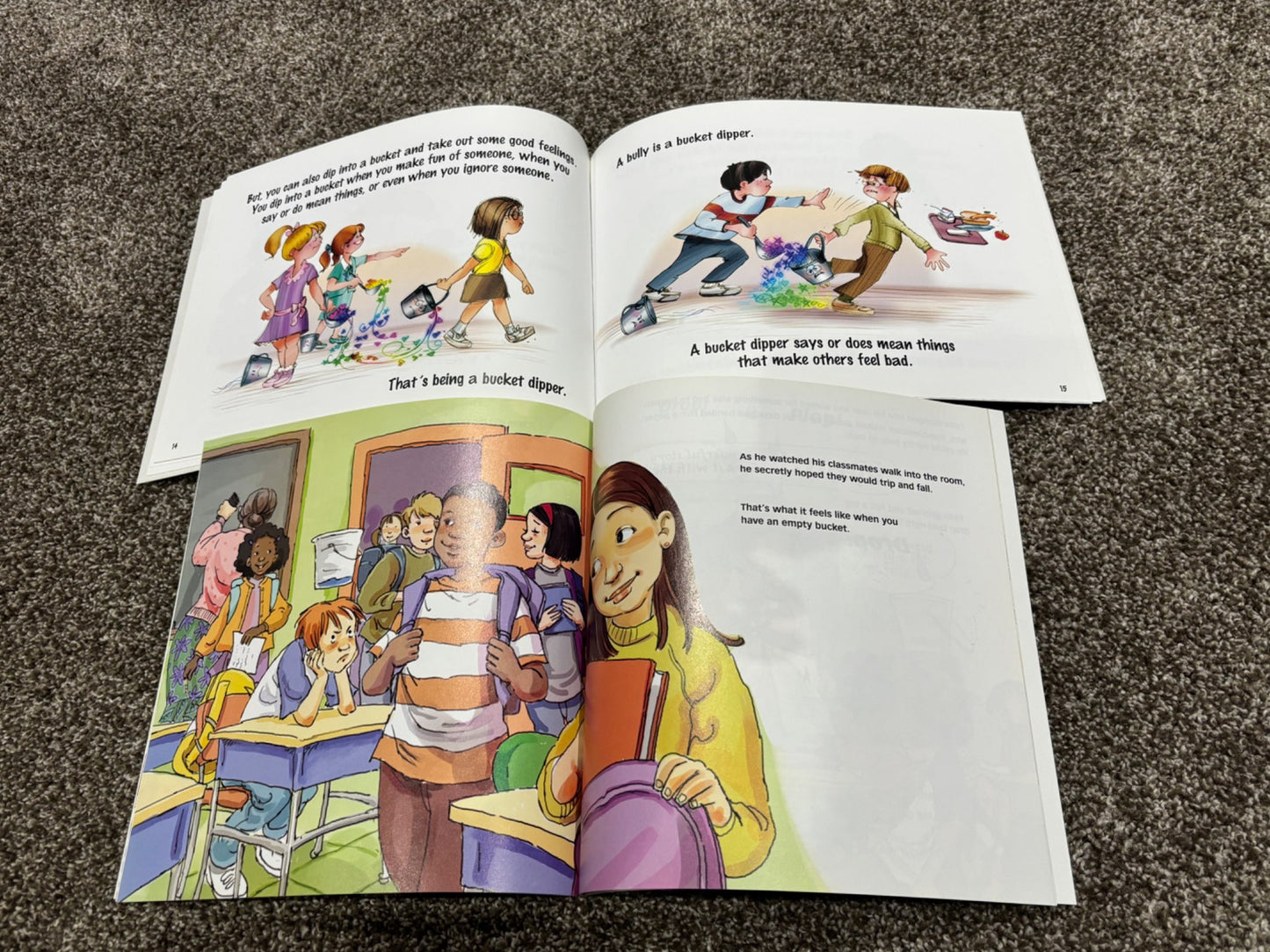 NEW 2 “Bucket filling” books