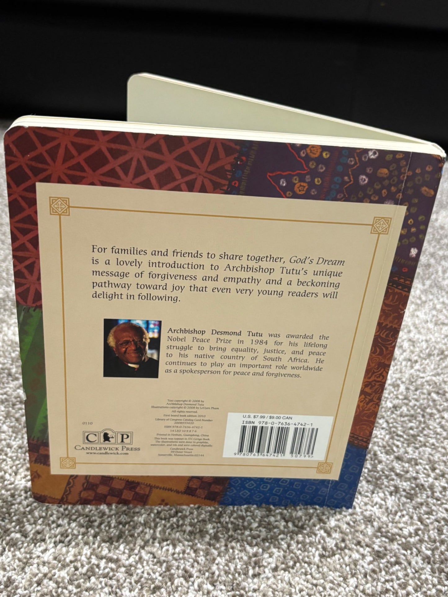 NEW God’s Dream board book by Desmond Tutu