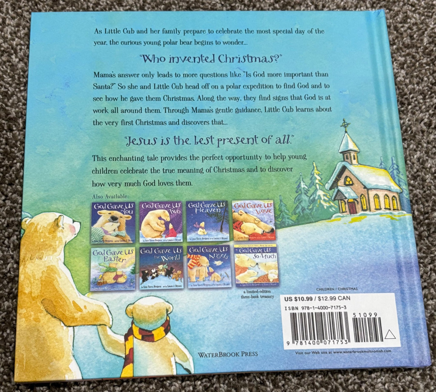 NEW 2 hardcover books of God