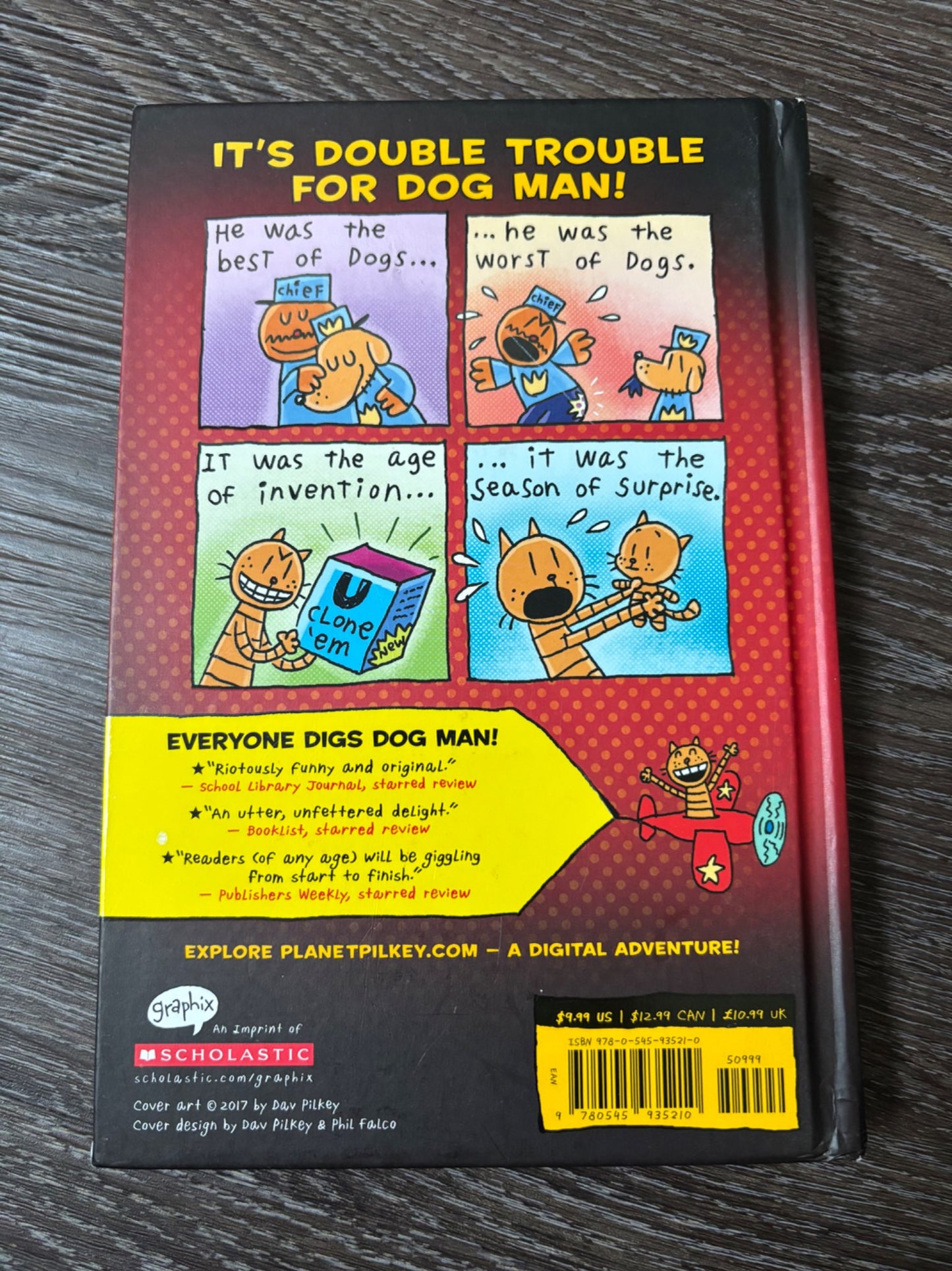 DOGMAN A Tale of Two Kitties hardcover by Dav Pilkey