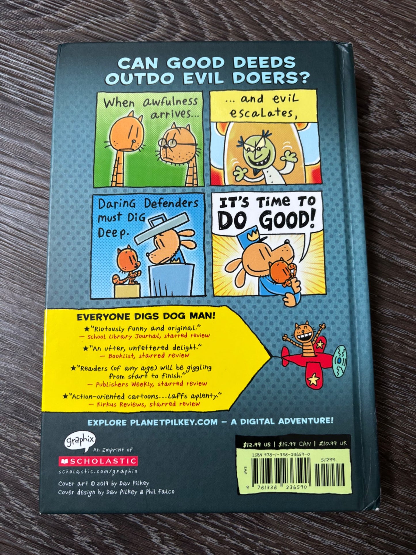 DOGMAN For Whom the Ball Rolls hardcover by Dav Pilkey