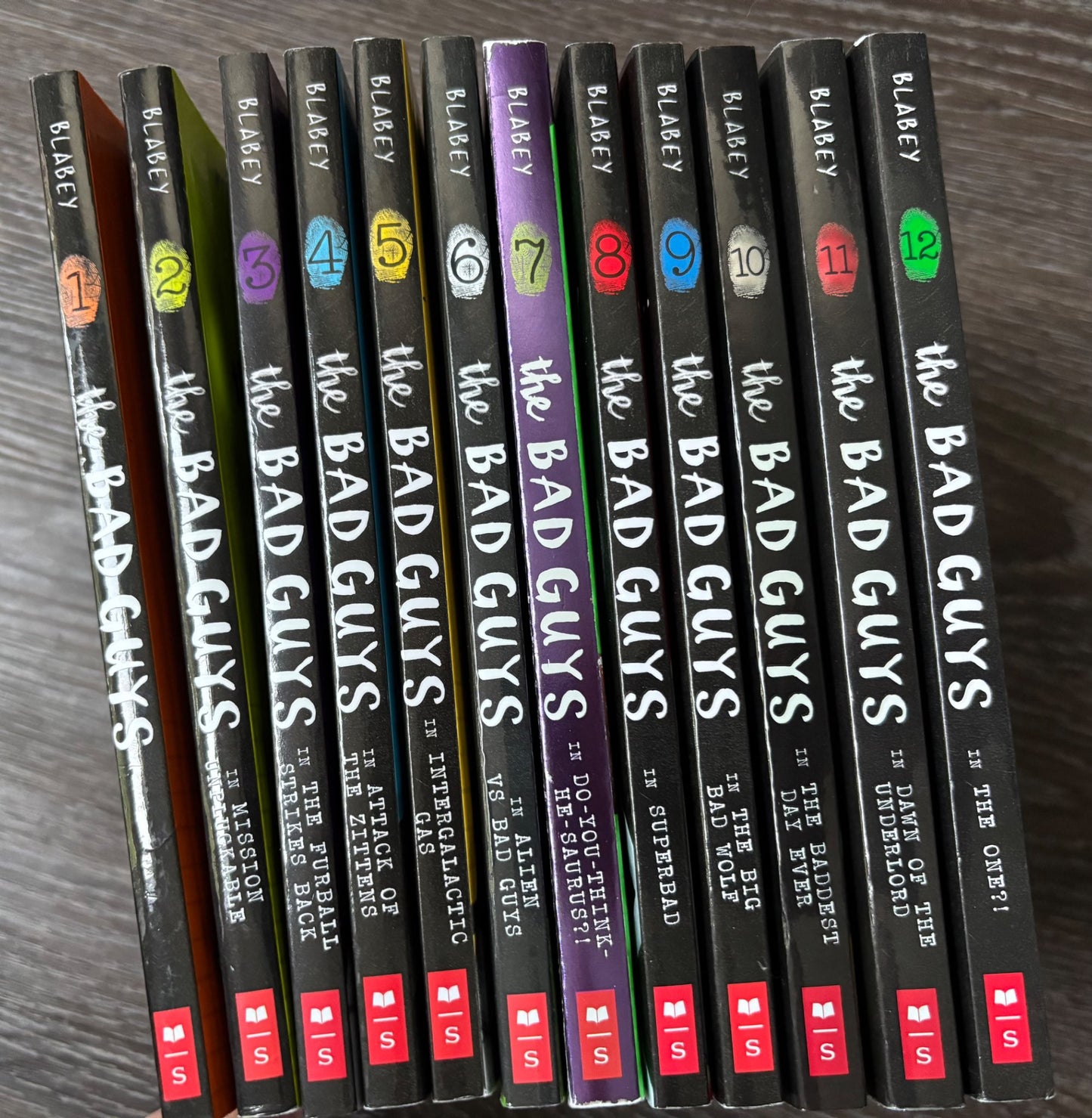 THE BAD GUYS graphic novel series books 1-12