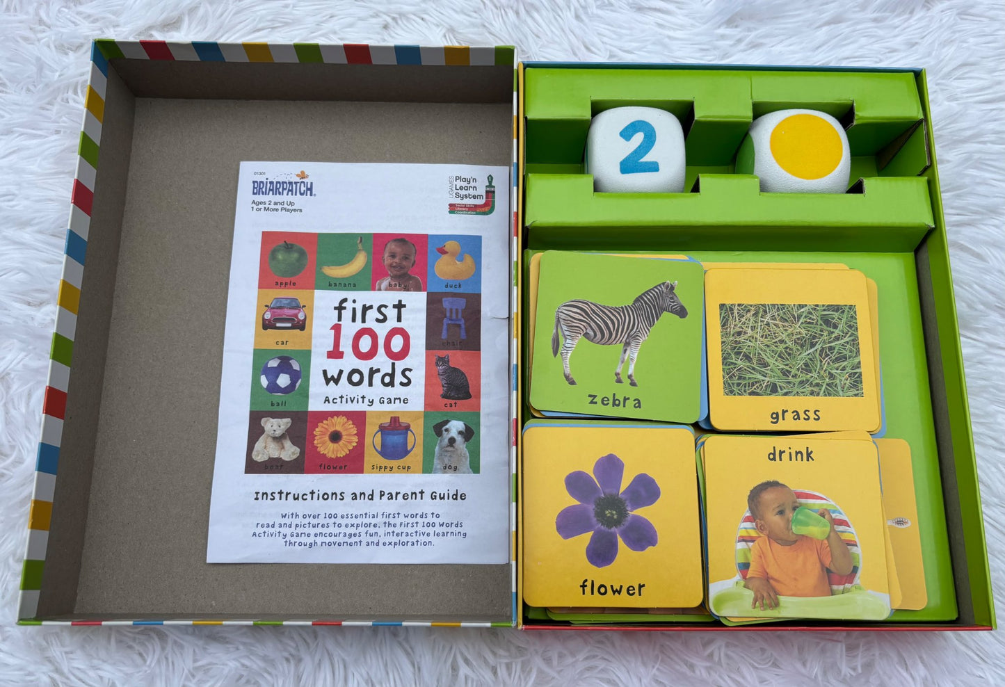 Briarpatch 1st 100 words game