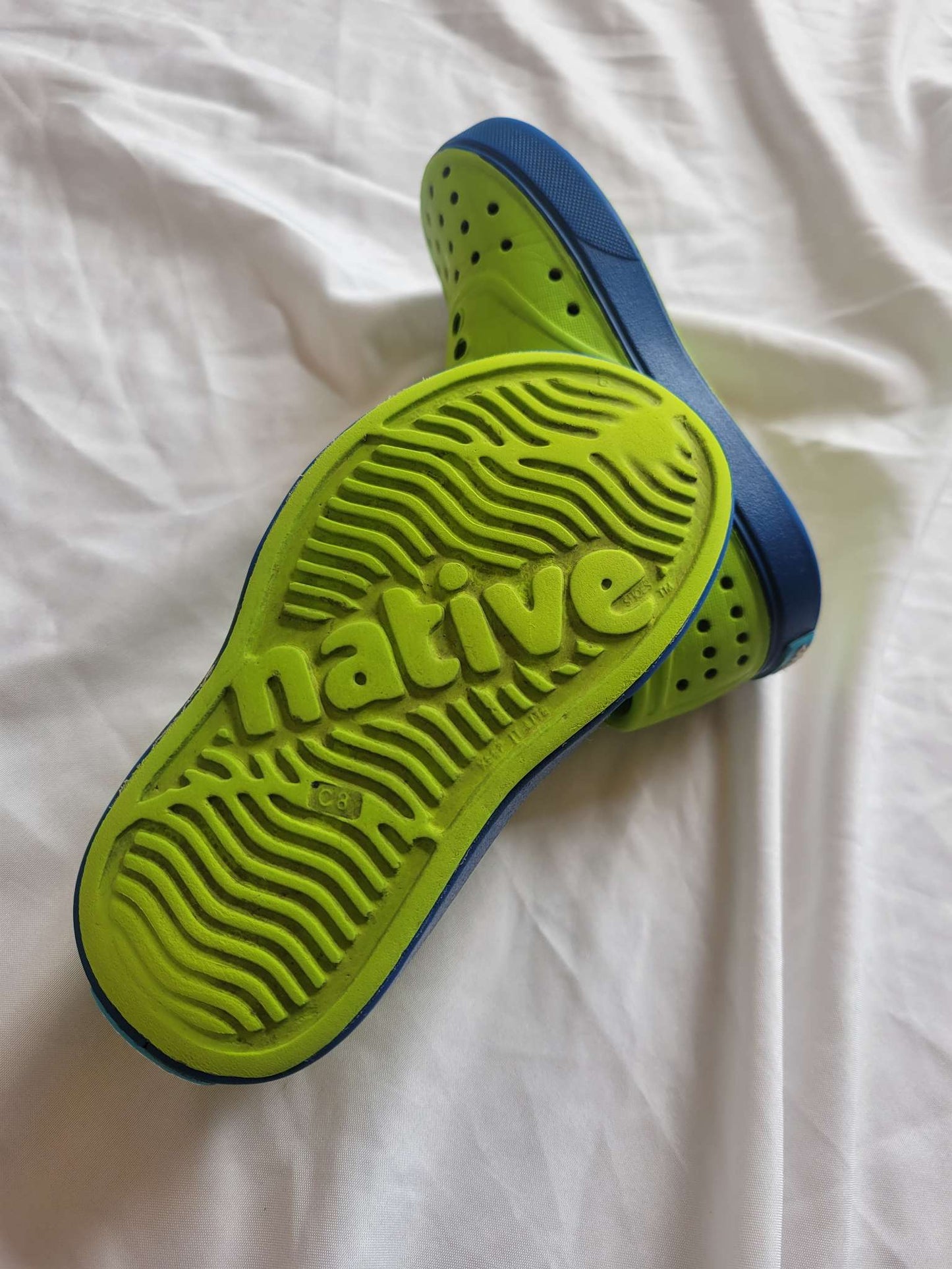 Native Green Shoes - Size 8 , Shoes 8 (Toddler:2-4yr)
