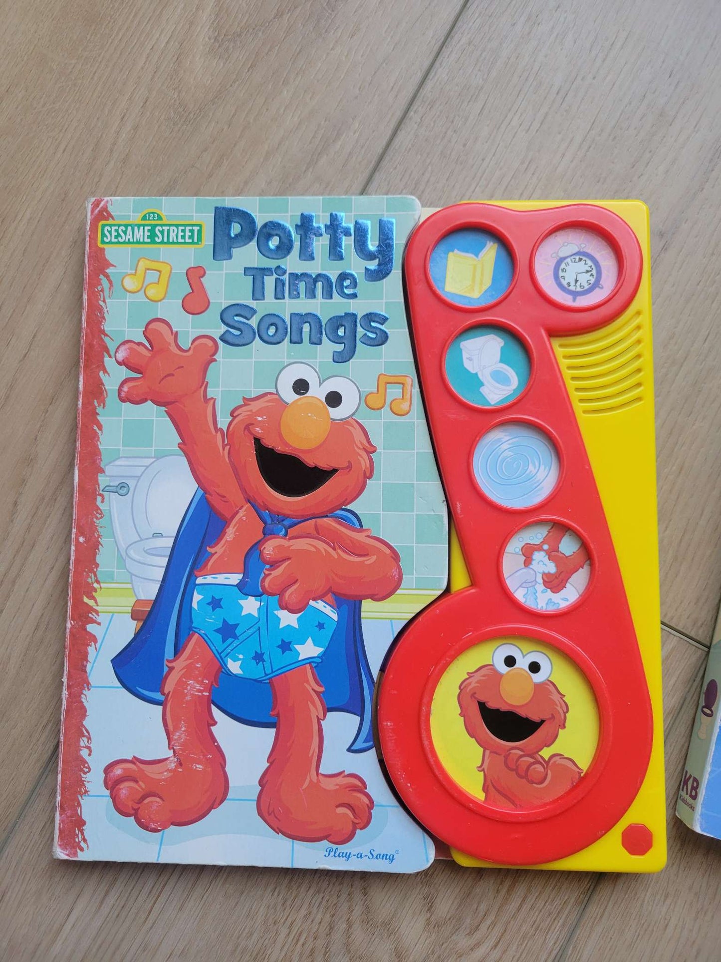 2 Potty Training Books - Potty Time Songs with Elmo & Dino Potty