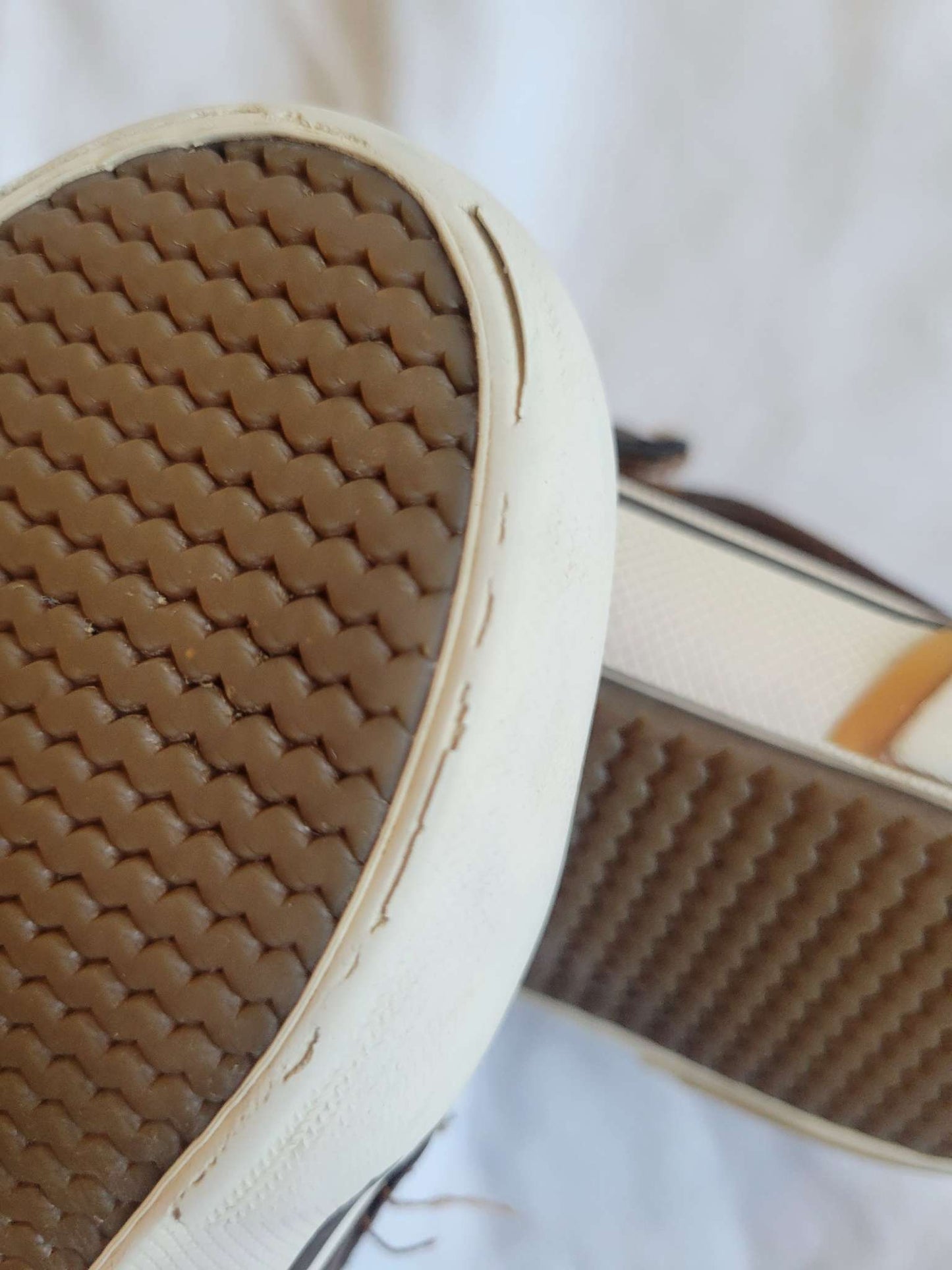 Sperry Brown Velcro Shoes - 9 size, Shoes 9 (Toddler:2-4yr)