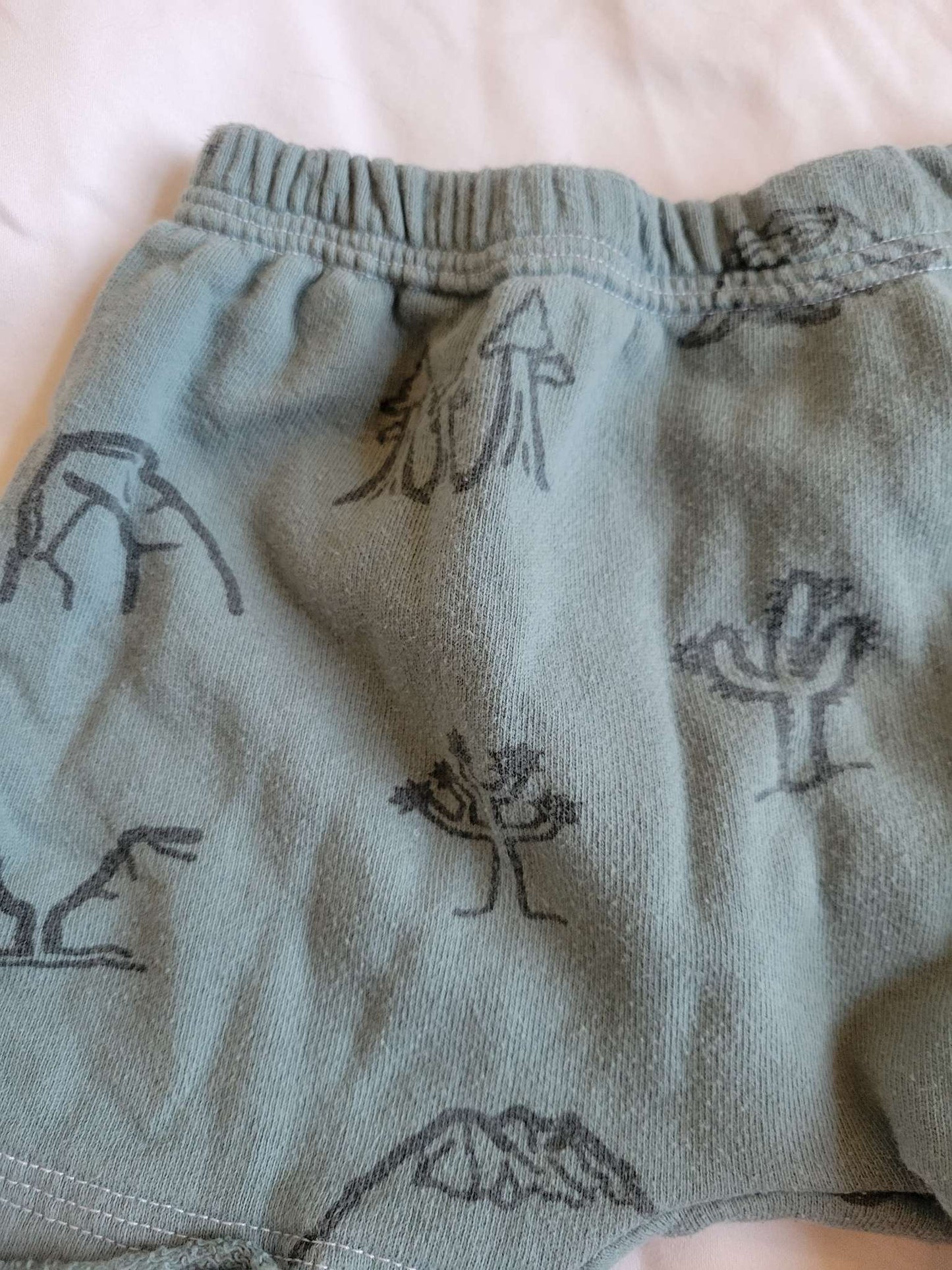 3 Pairs of Shorts - Black Van/Green Cactus/Gray Gap - 3T, Kids 3T