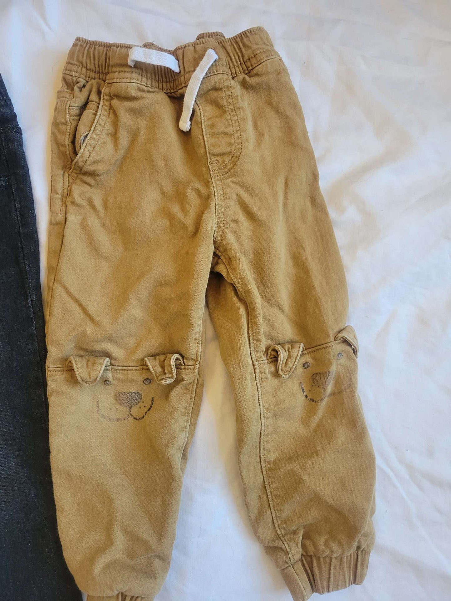 3 Pants - Puppy Pants, Black Jeans & Green Pants - 3T , Kids 3T