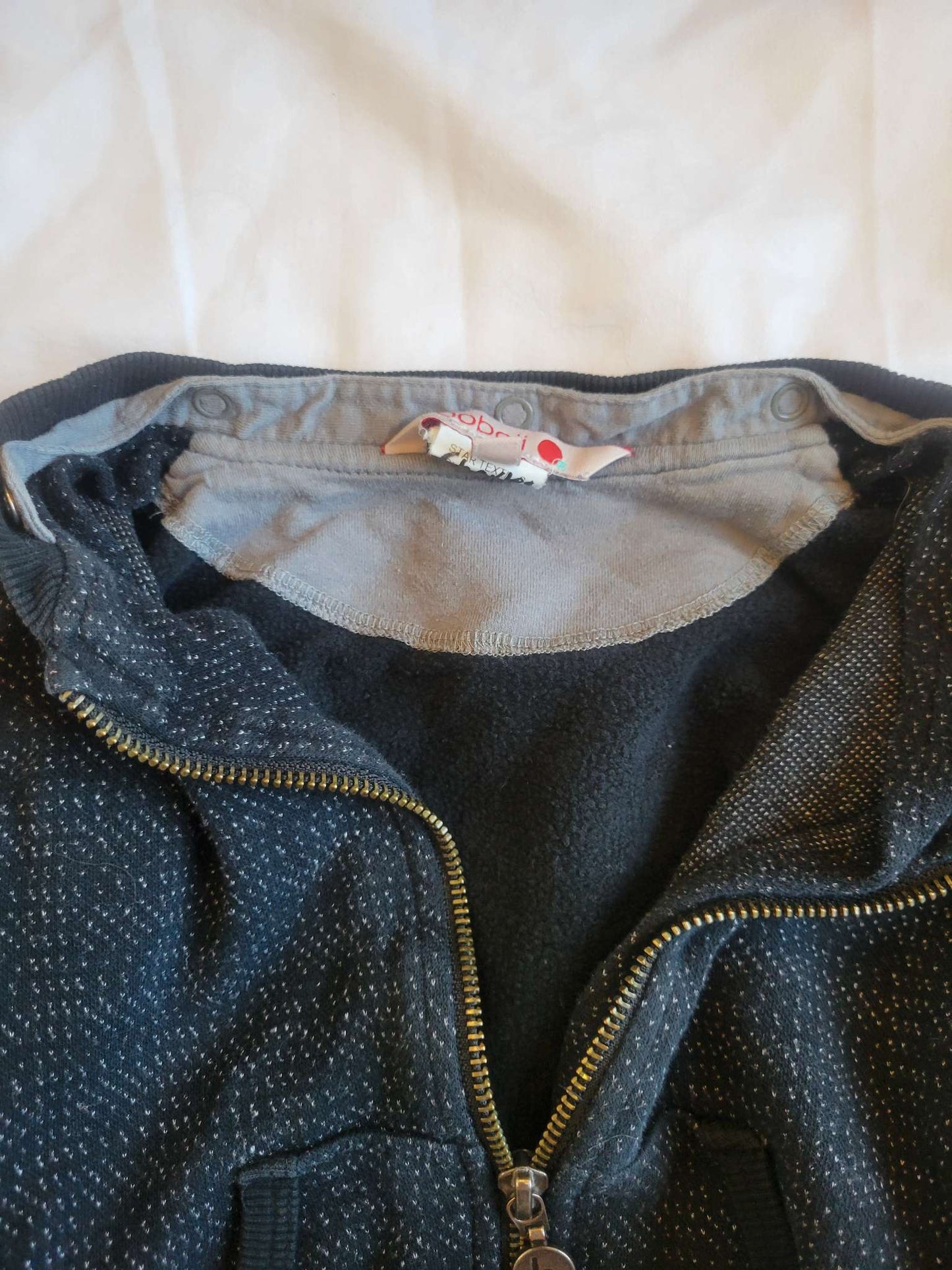 2 Shirts - Black Zip-up & Black/Red Plaid - 3T , Kids 3T