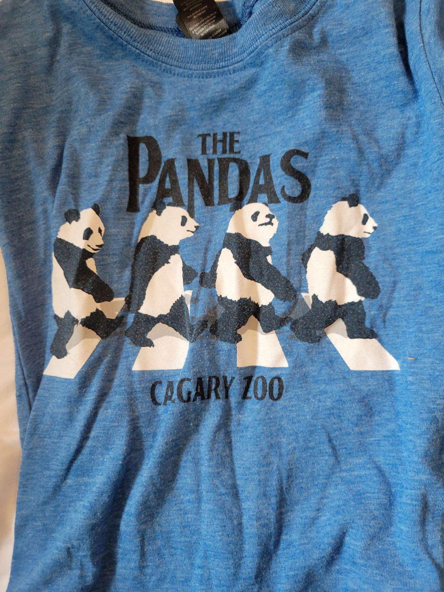 3 T-shirts - Blue Pandass, Gray "Calgary" and Blue Mickey Mouse (all 2T) , Kids 2T