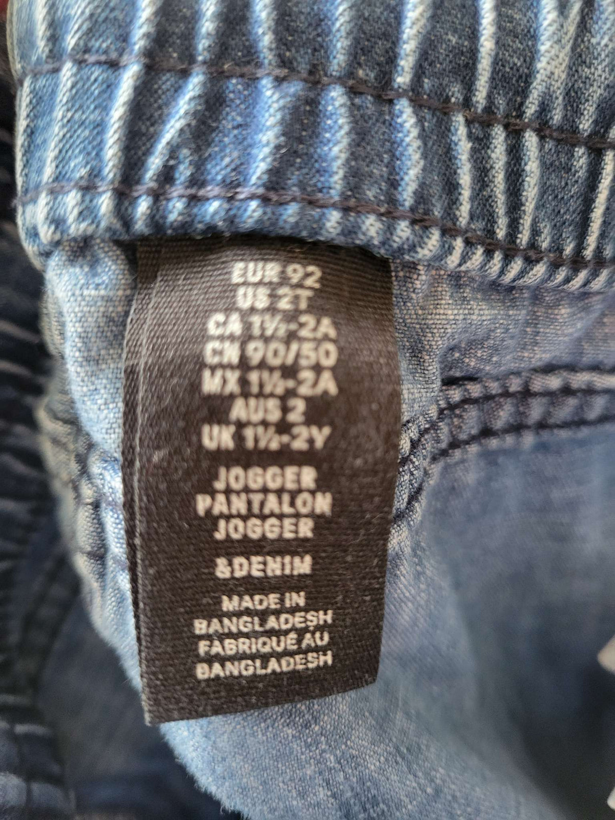2 Pants - Blue Carters and Pull on jeans H&M - Both 2T , Kids 2T