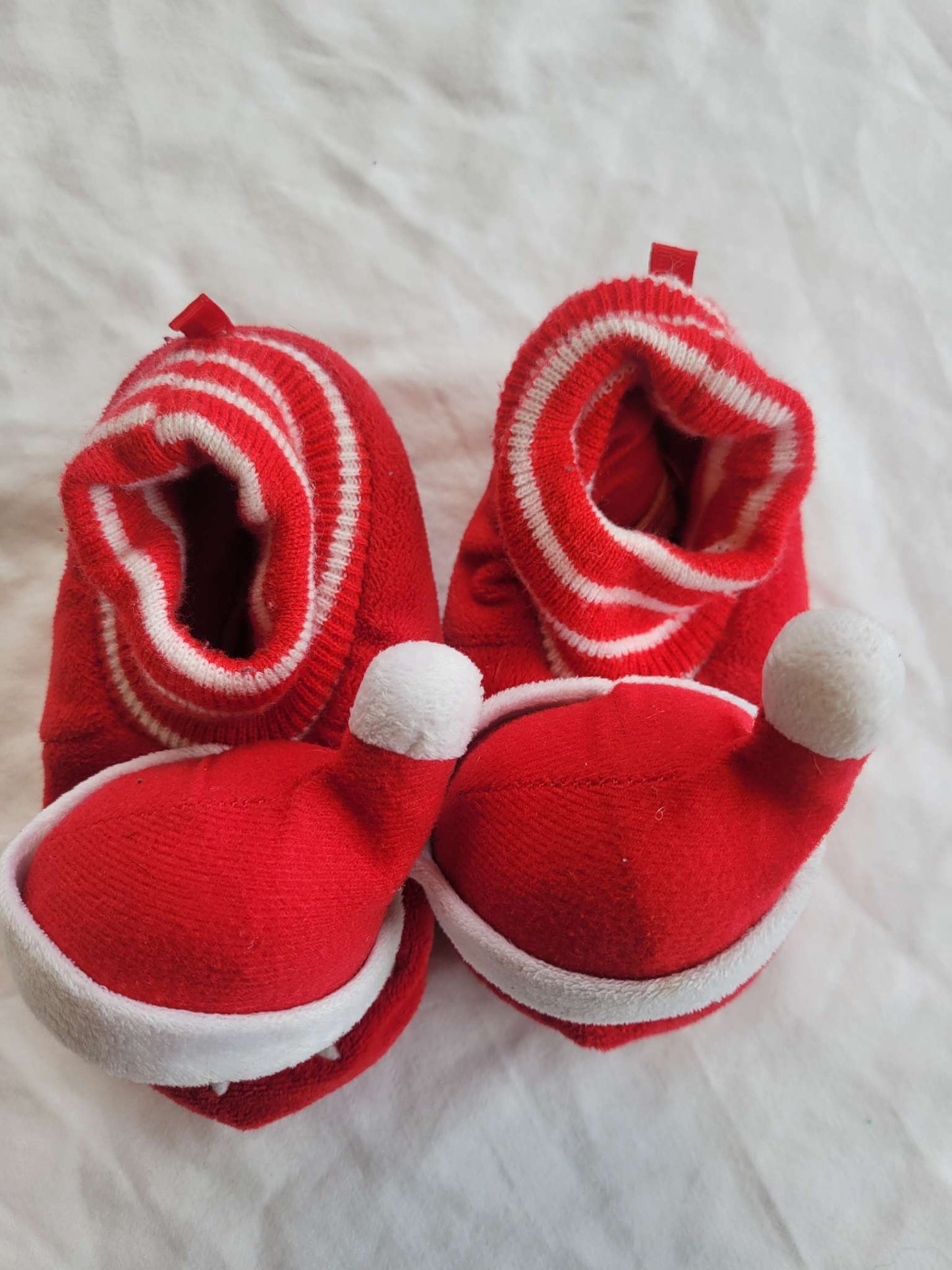 Elf on the shelf Slippers - Size M - Size 7/8c, Shoes 7 (Walkers:12-24 mth)