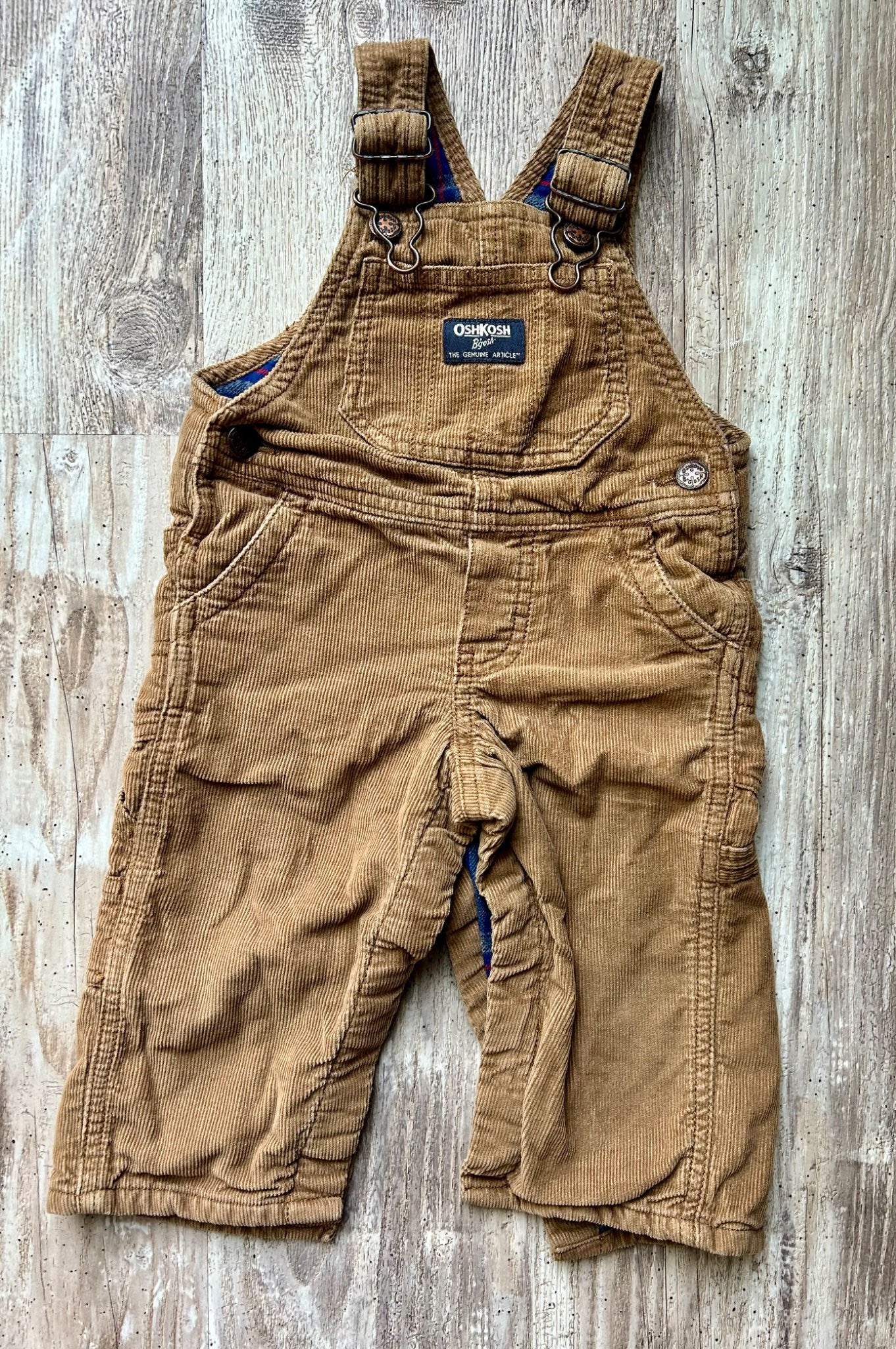 Osh Kosh Corduroy Overalls, Kids 9 Month (6-9M)