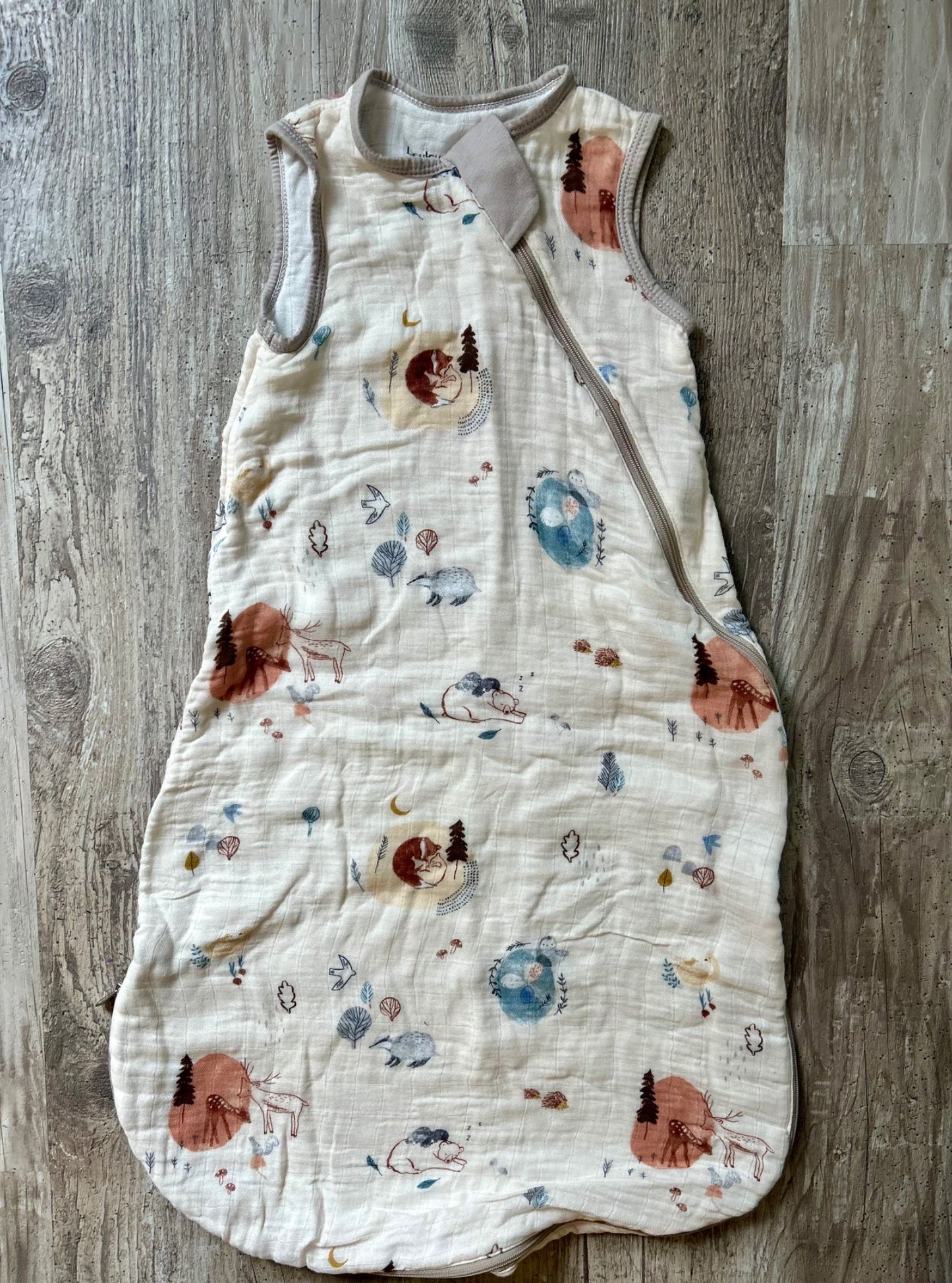 Loulou Lollipop Bamboo Sleep Sack, 0-6 Months (Small)