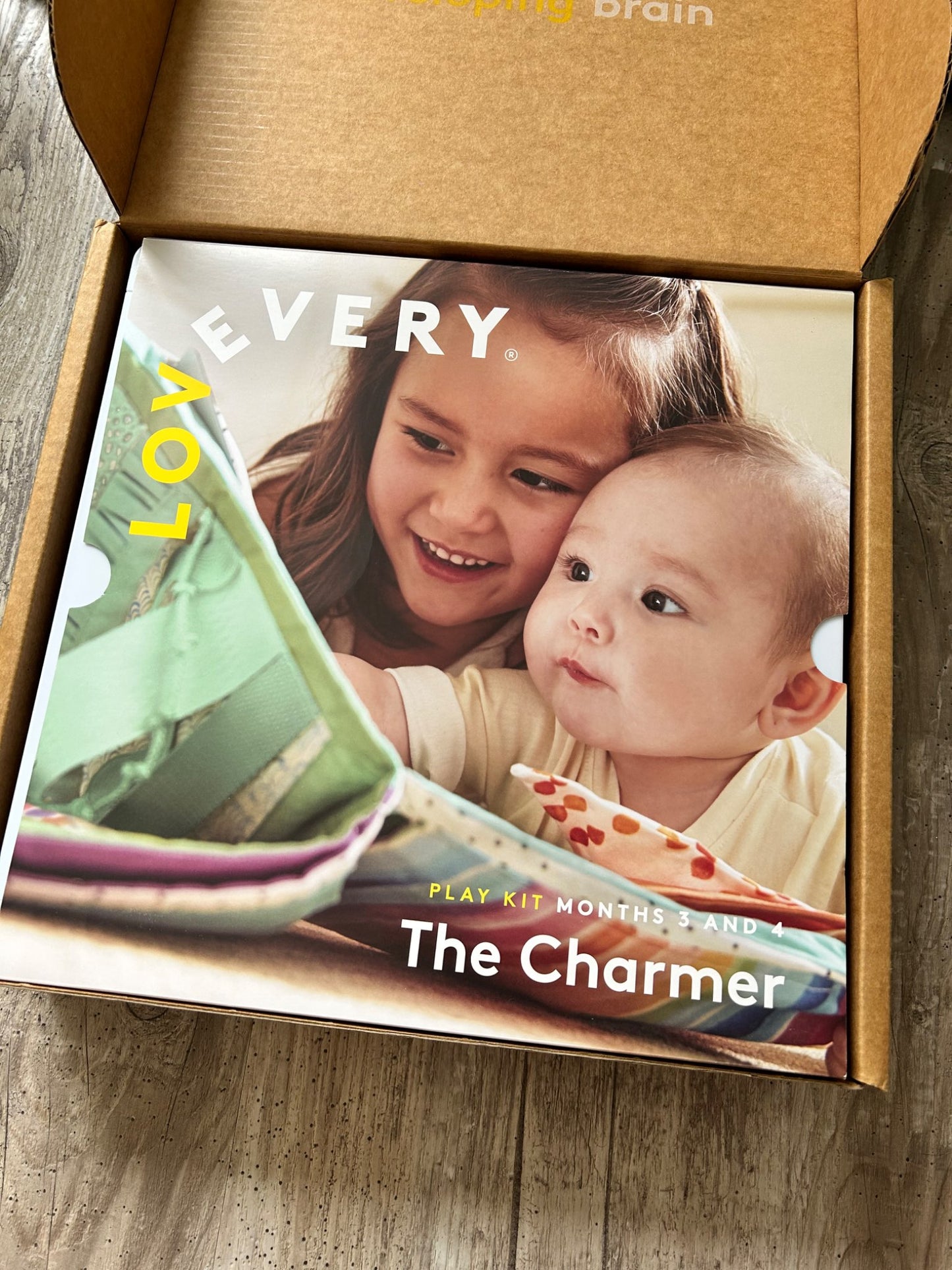 Lovevery Charmer 3-4 month Play Kit - regular $110!