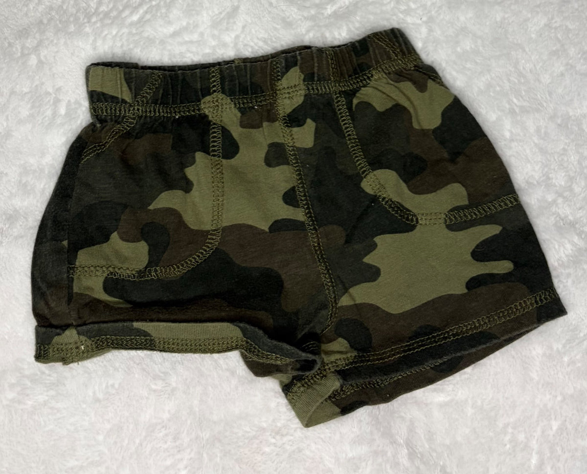 3pc Shorts Bundle 3-6m , Kids 6 Month (3-6M)