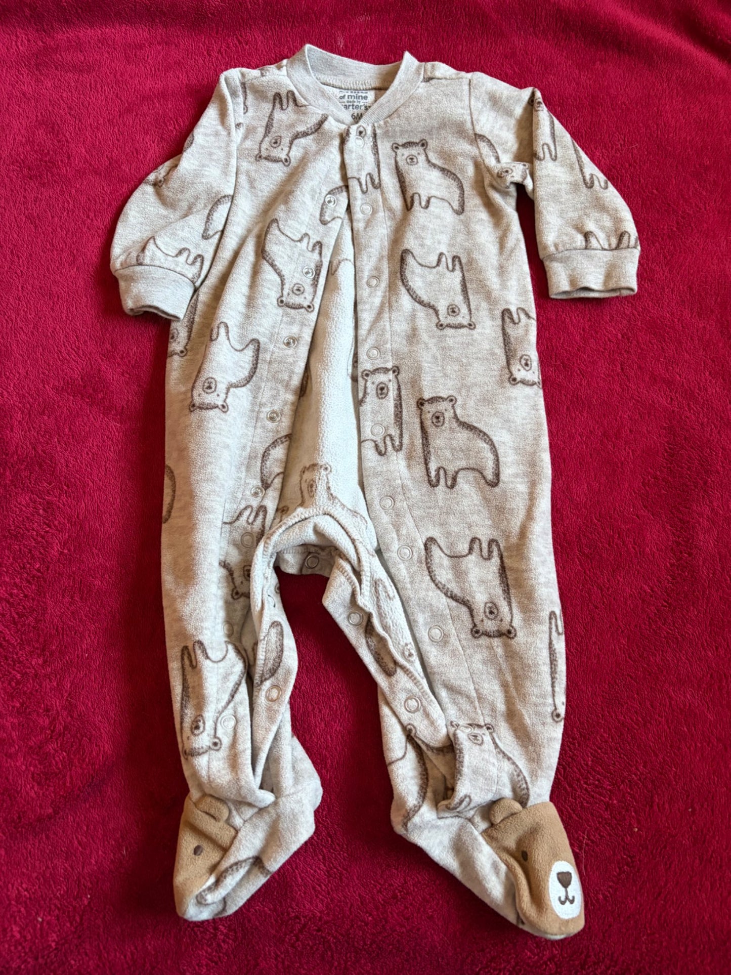 4pc Mixed “Bear” Bundle 3-6m, Kids 6 Month (3-6M)