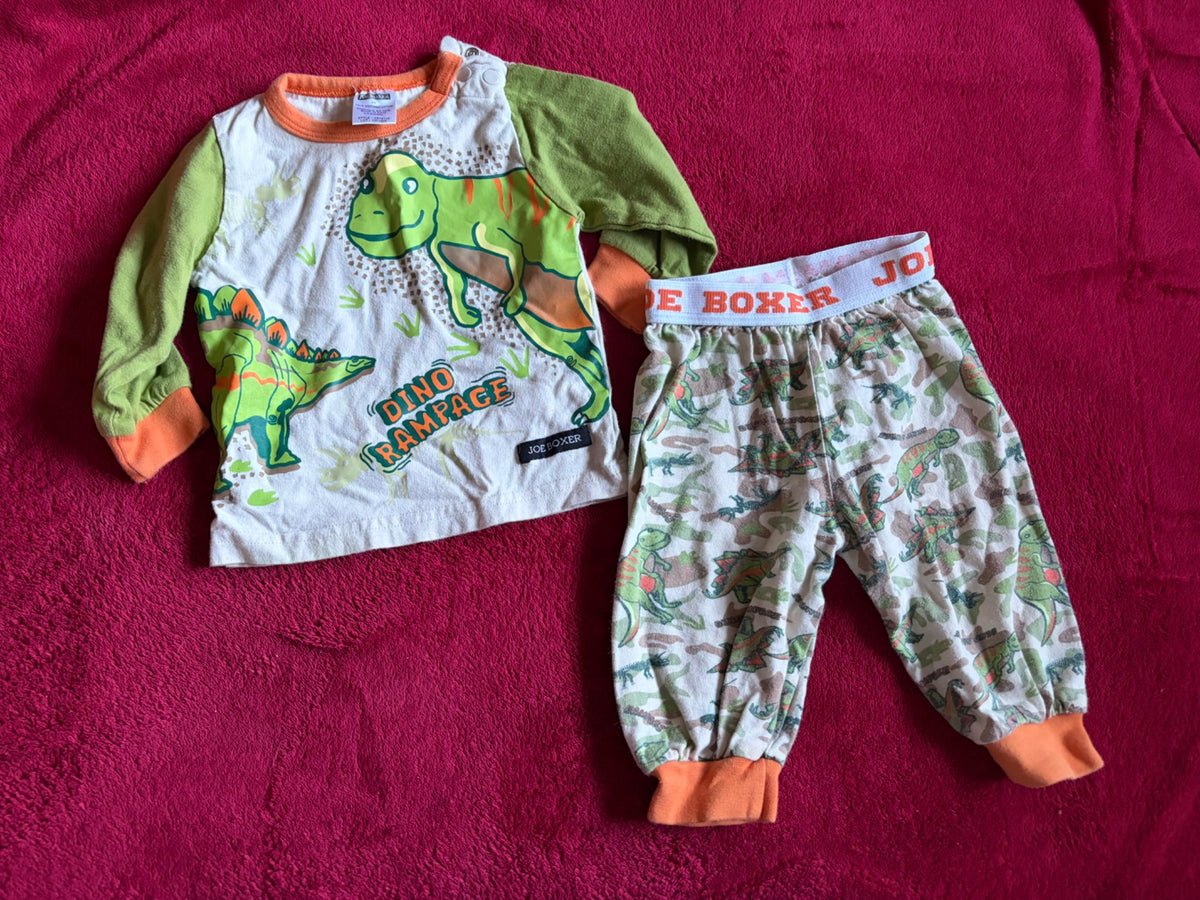 4pc - 2 sets of Joe Boxer Pajamas 6m , Kids 6 Month (3-6M)