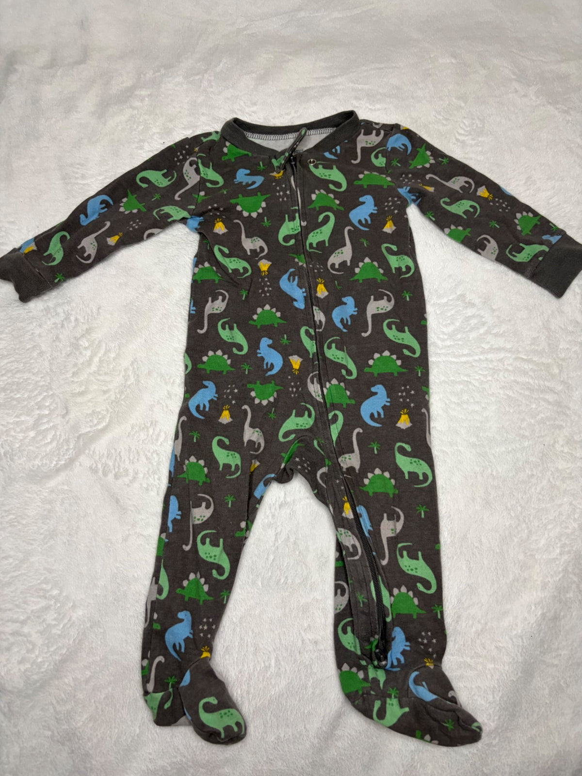 9m 2pc Sleeper Dino Bundle , Kids 9 Month (6-9M)