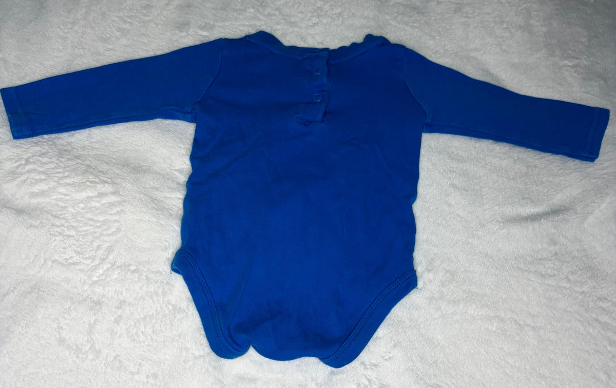 Stitch Long Sleeve Onesie 9m, Kids 9 Month (6-9M)
