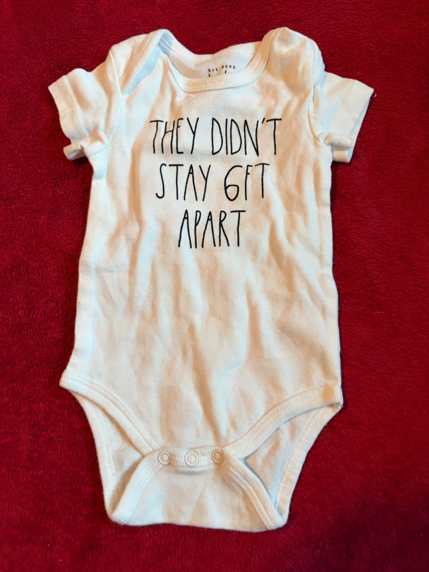 2pc 9m Funny Saying Onesie Bundle, Kids 9 Month (6-9M)