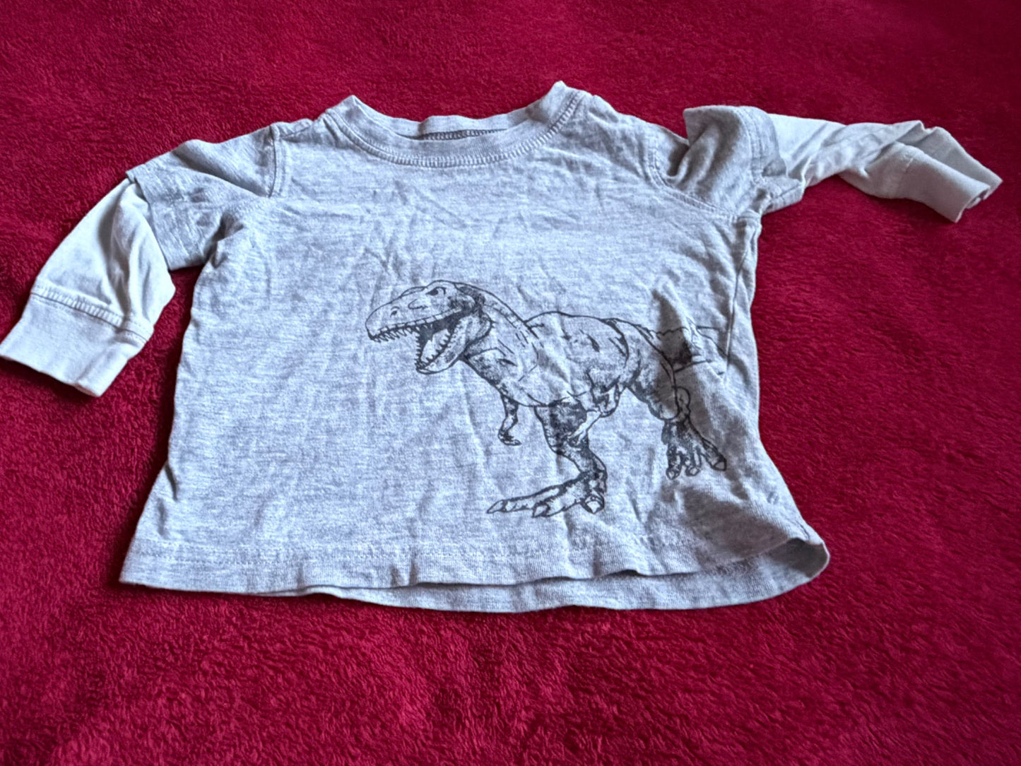 Long Sleeve 9m Bundle of Grey, Kids 9 Month (6-9M)