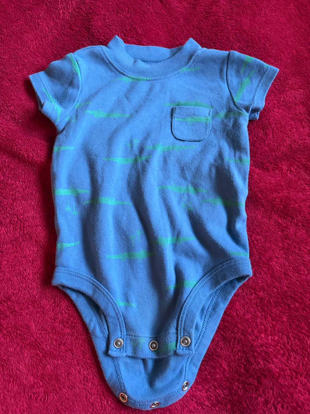 3pc Green Onesie Bundle 6m’, Kids 6 Month (3-6M)