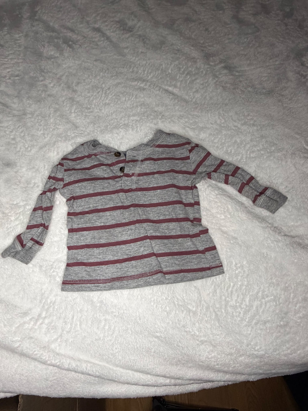 2pc George Long Sleeve Shirt Bundle 6m, Kids 6 Month (3-6M)