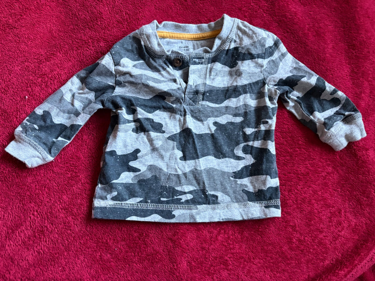 2pc 3m George Long Sleeve Bundle , Kids 3 Month (0-3M)