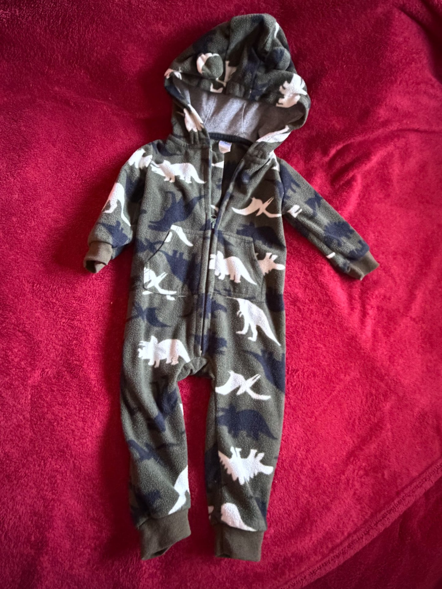 Fleece 9m Romper Bundle , Kids 9 Month (6-9M)