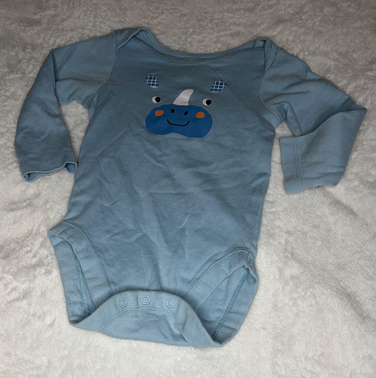 Zoo Theme Animal Onesies 3pc 9m, Kids 9 Month (6-9M)