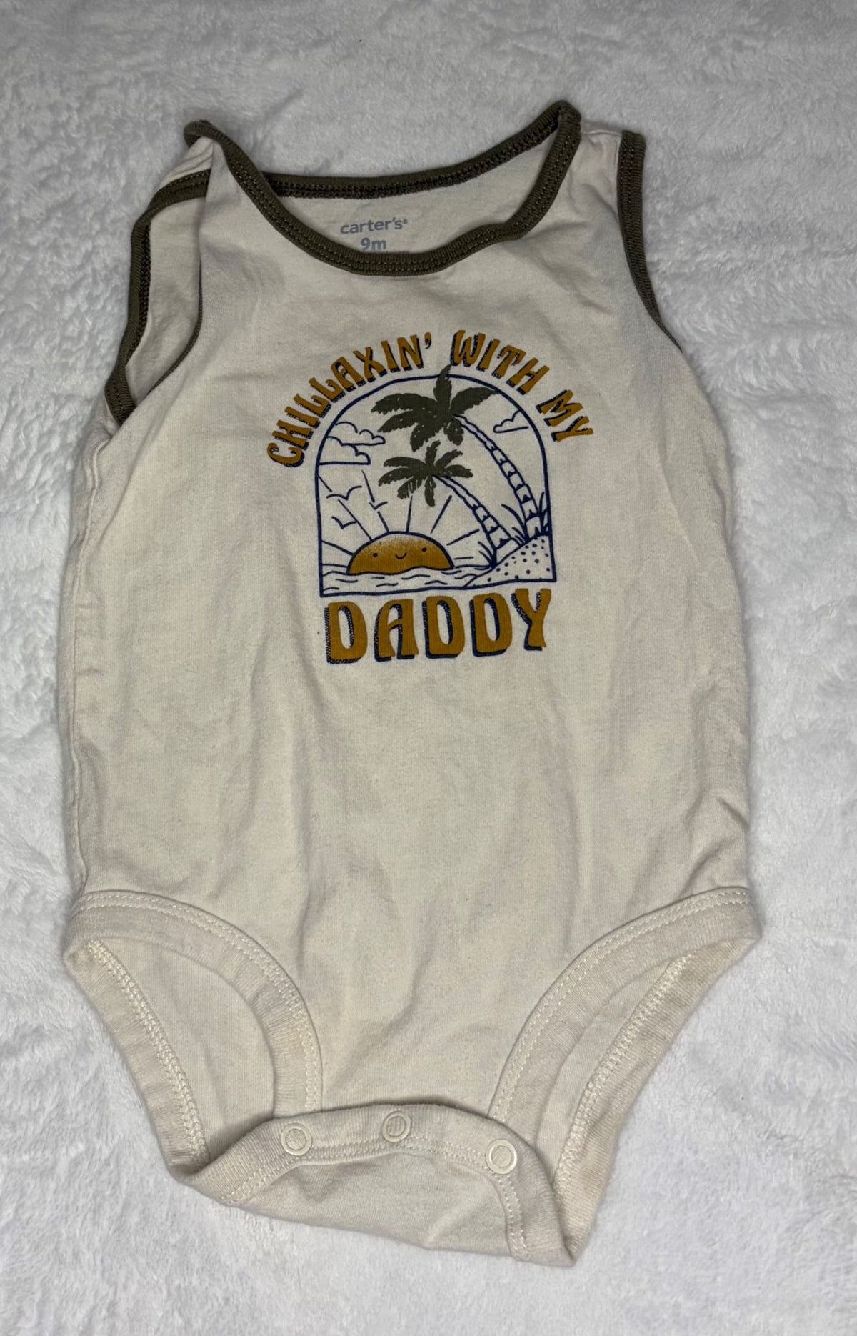 9m 2pc Summer Sleeveless Onesie Bundle, Kids 9 Month (6-9M)