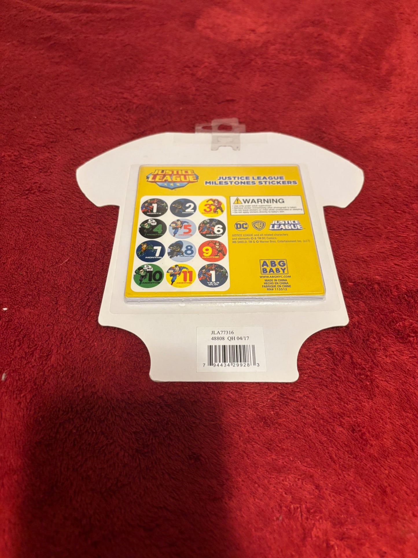 Justice League - Month Milestone Stickers