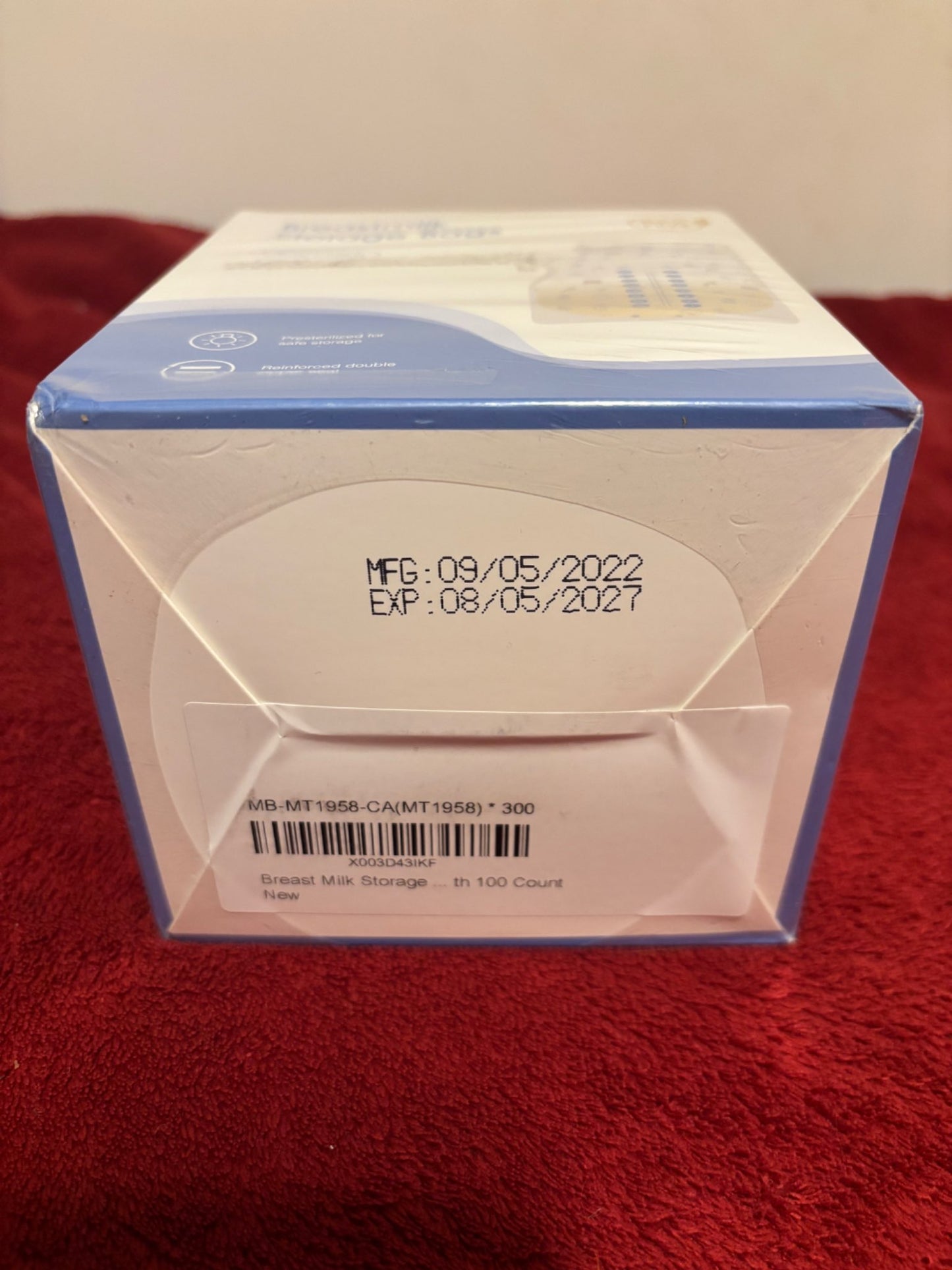 Breastmilk storage bags (100pc) BNIB