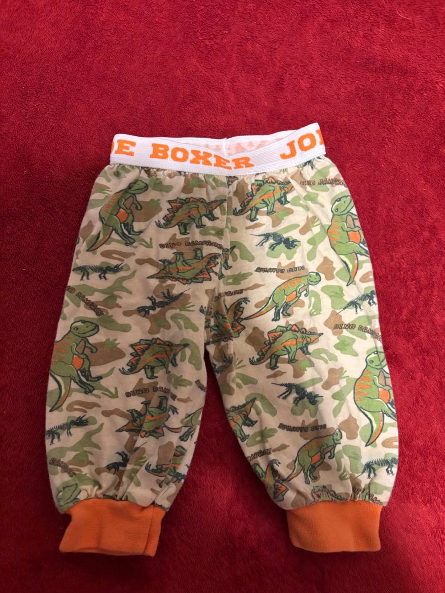 2pc Joe Boxer PJ Set - Dinosaur, Kids 6 Month (3-6M)
