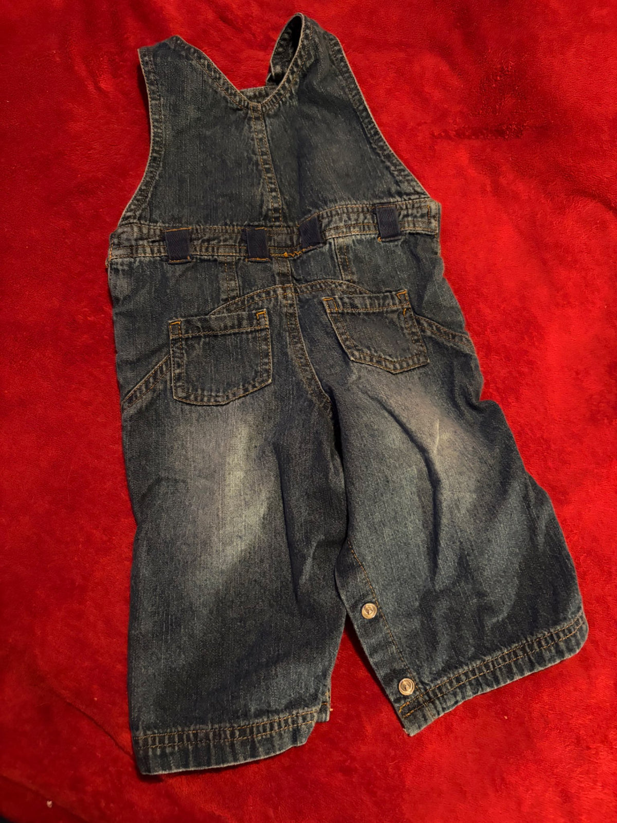 George Denim Overalls Pants 12m, Kids 12 Month (9-12M)