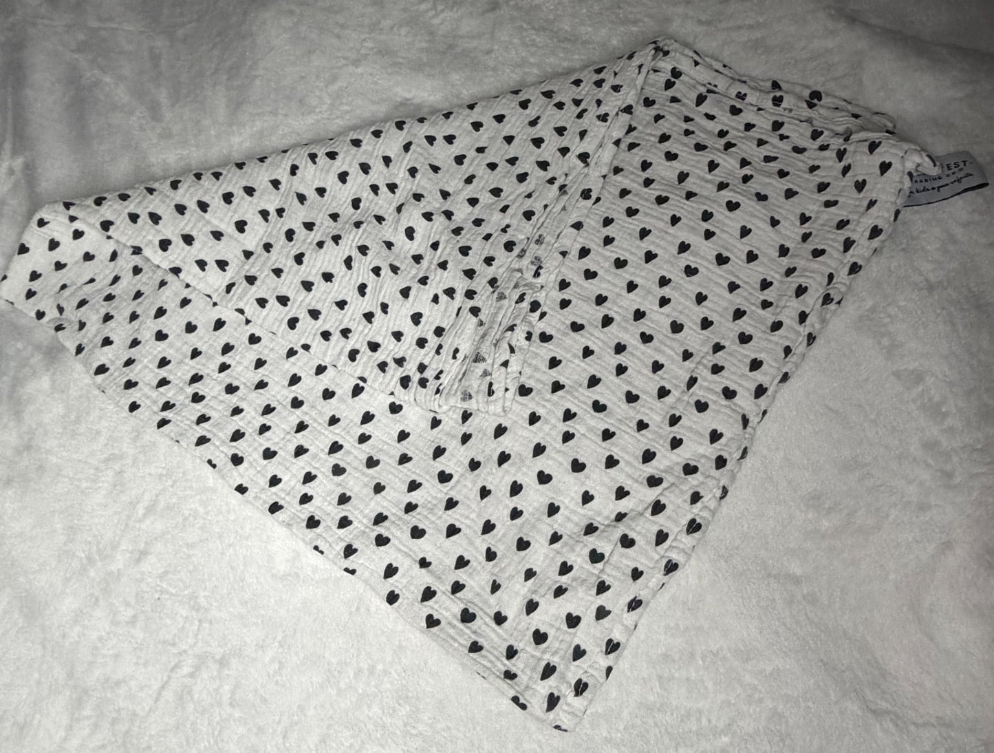 2pc Muslin Swaddle Blankets, 0-3 Months (Newborn)
